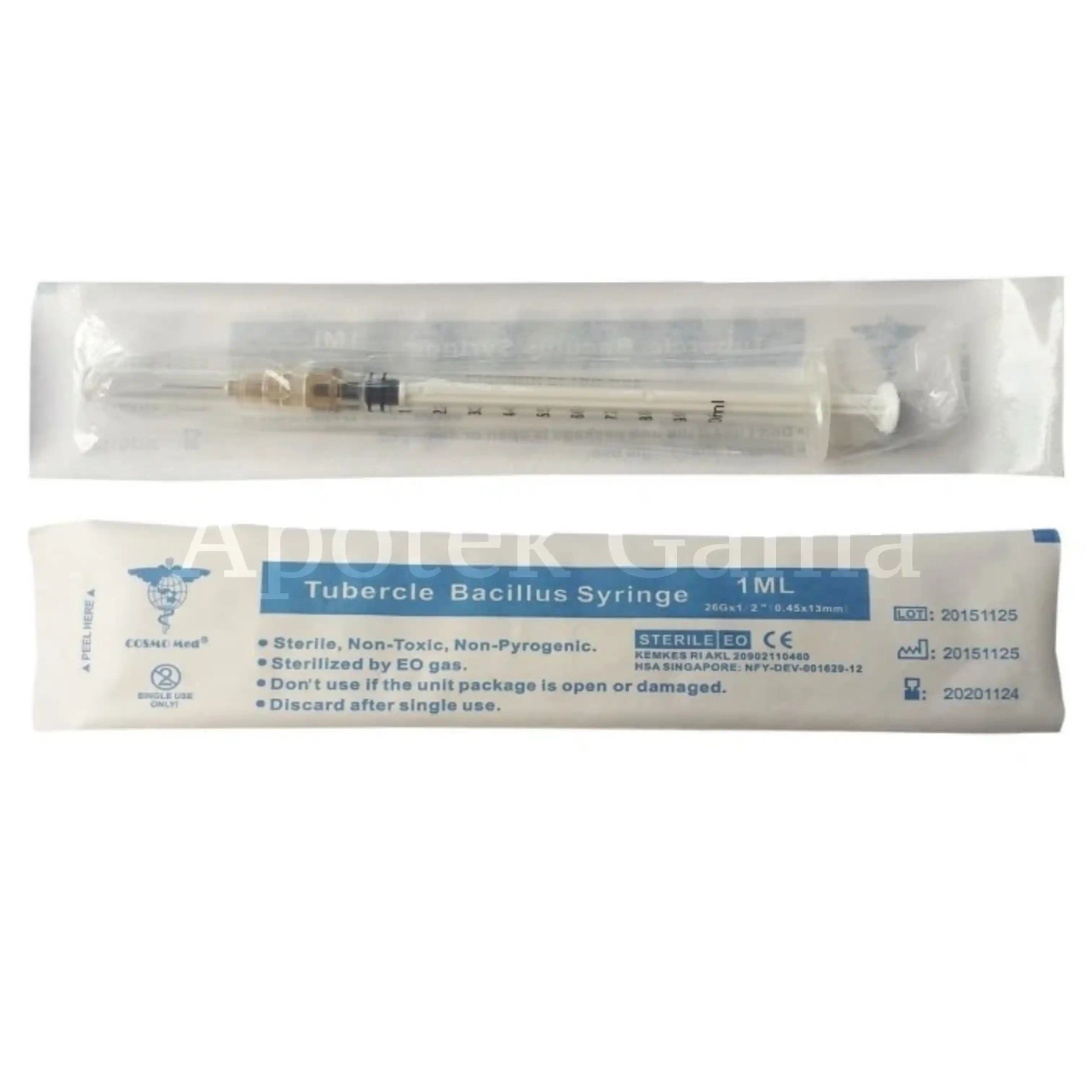 Cosmo Med Syringe 1 ML
