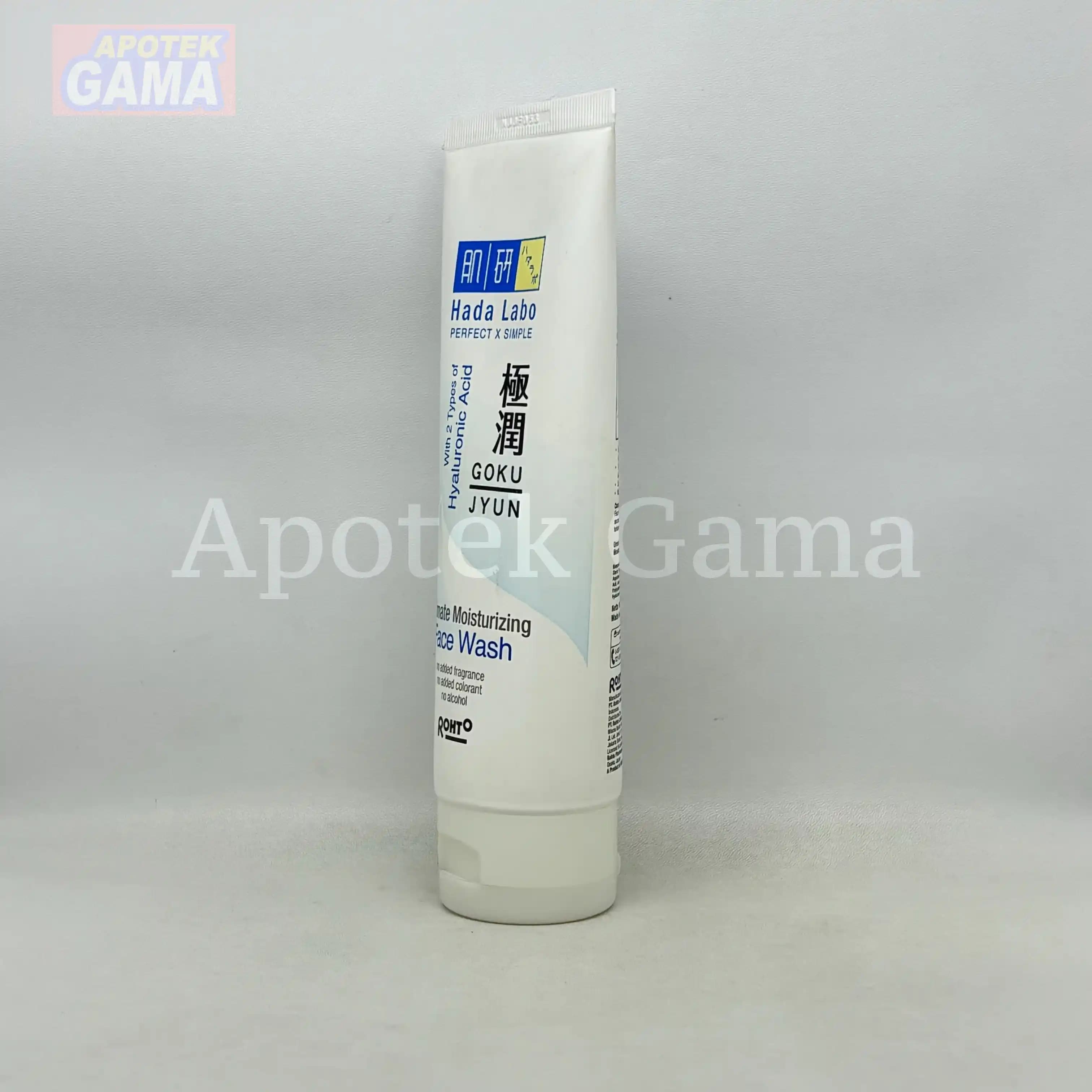 HADA LABO GOKUJYUN ULTIMATE MOIST FACE WASH 100GR 5