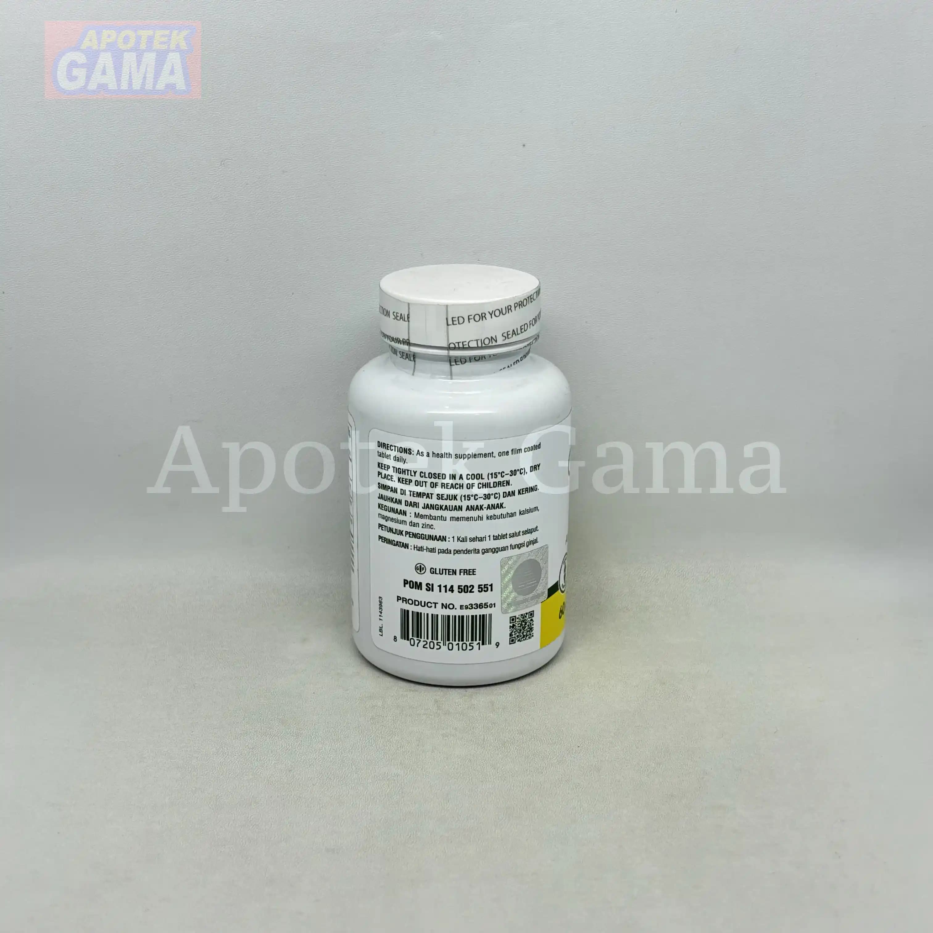 NATURES PLUS CAL/MAG/ZINC 60S 2