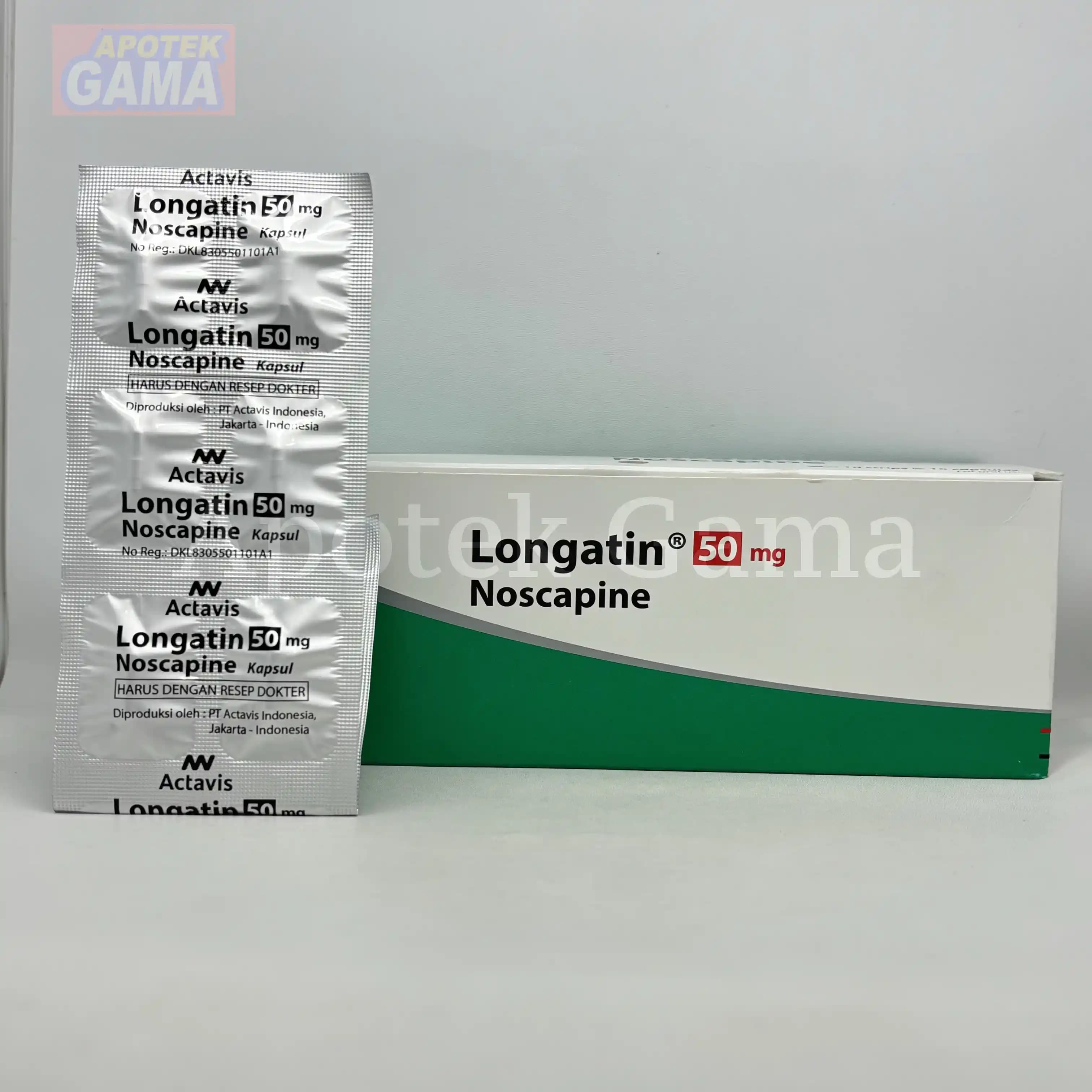 LONGATIN 50 MG/100 CAP 5