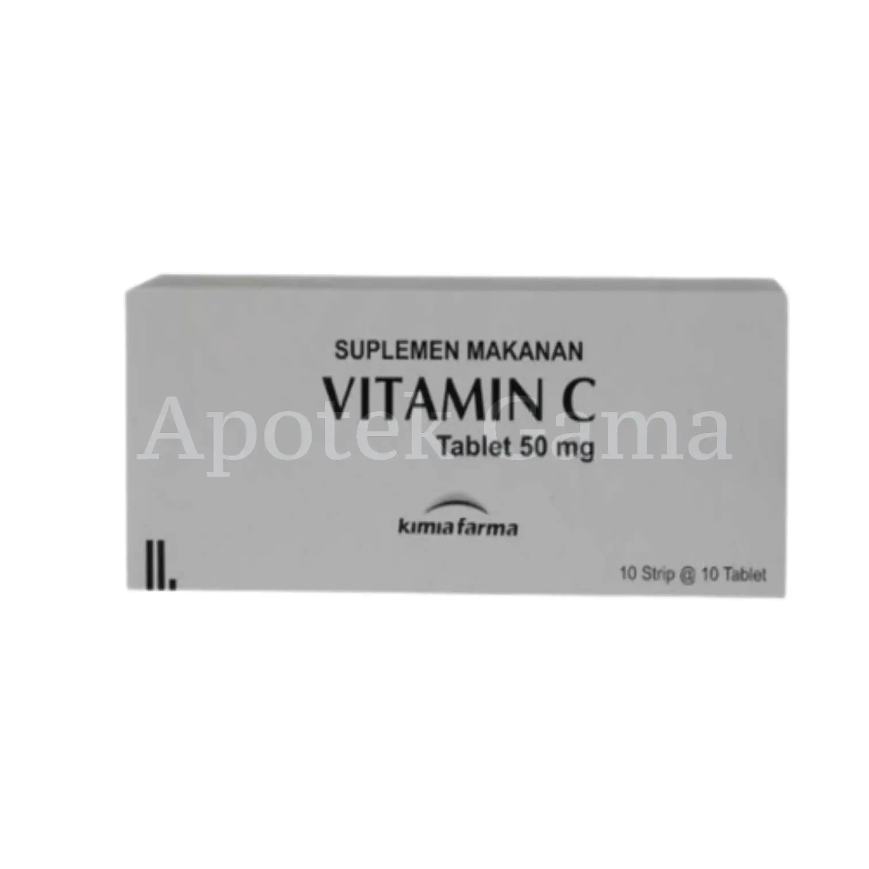 VITAMIN C TAB 50 MG (GEN/LOS)