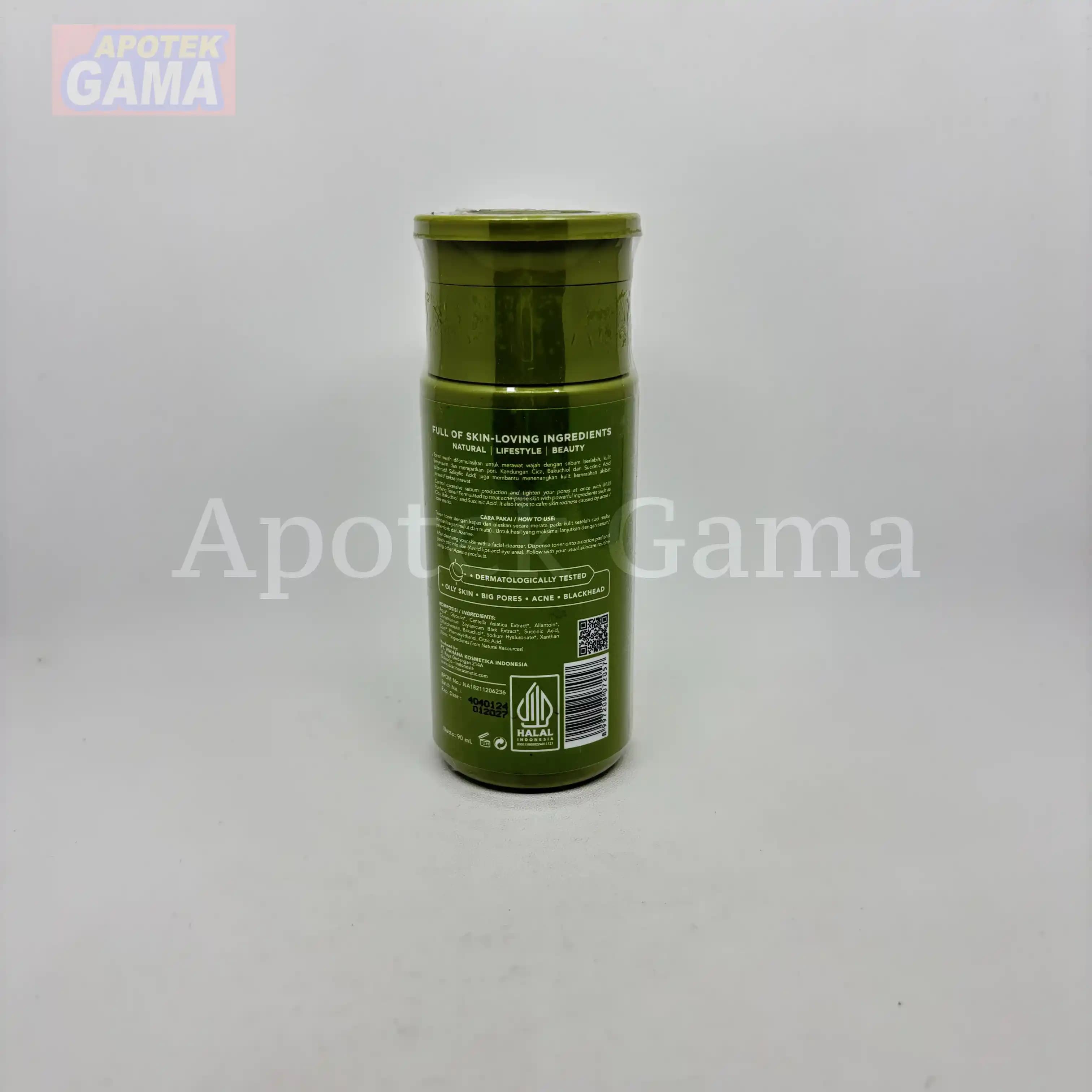 AZARINE MILD PURIFYING TONER 90ML
