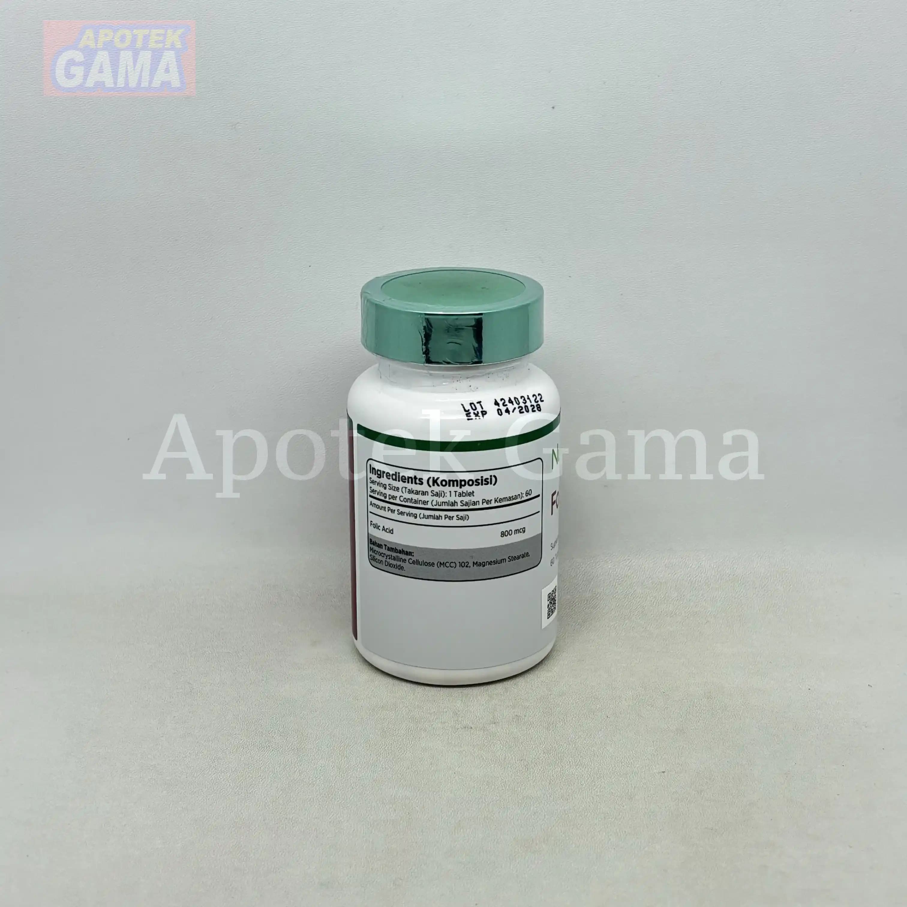 NUTRIWELL FOLIC ACID 60S 2