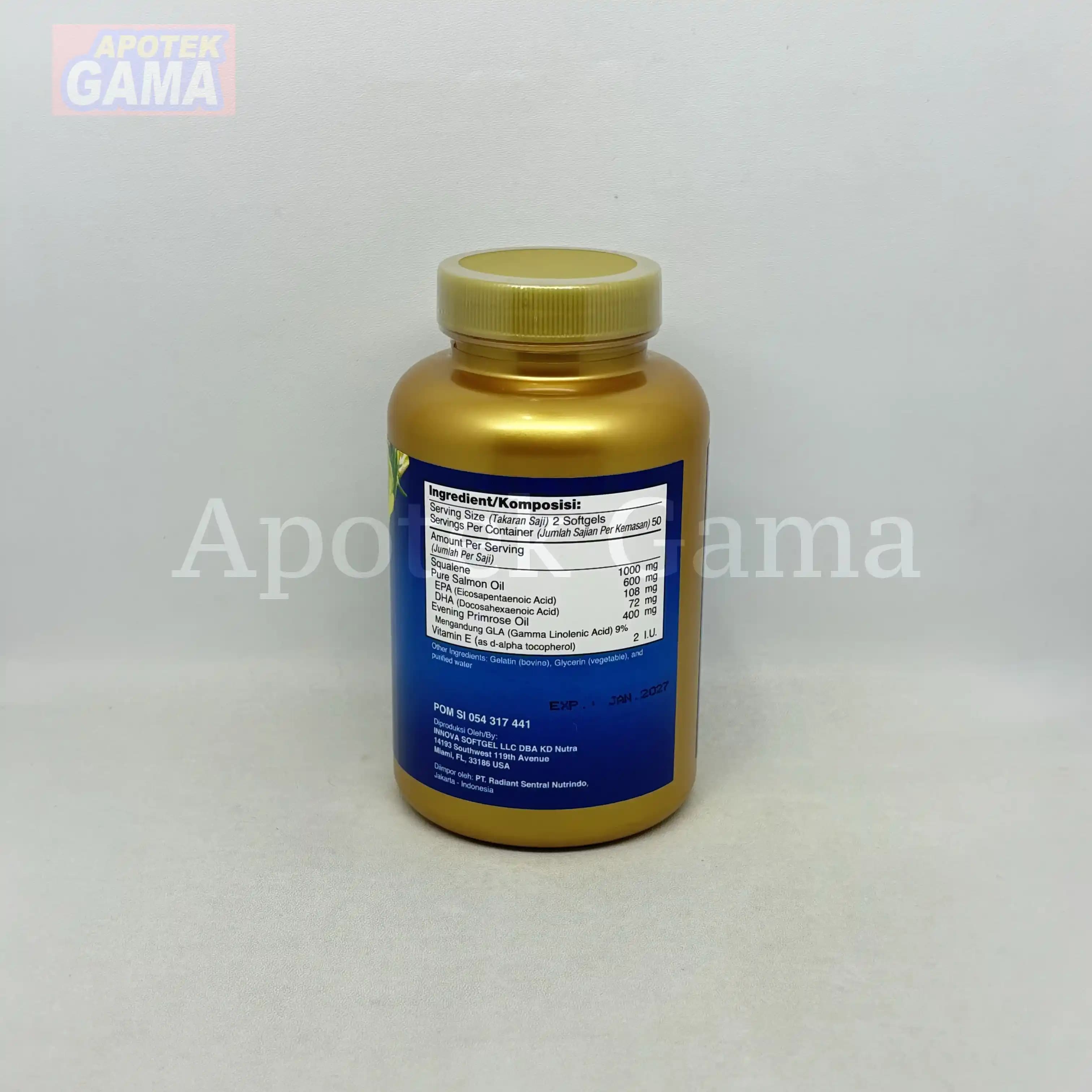 NATURES HEALTH SQUALENE +OMEGA+EPO 100S