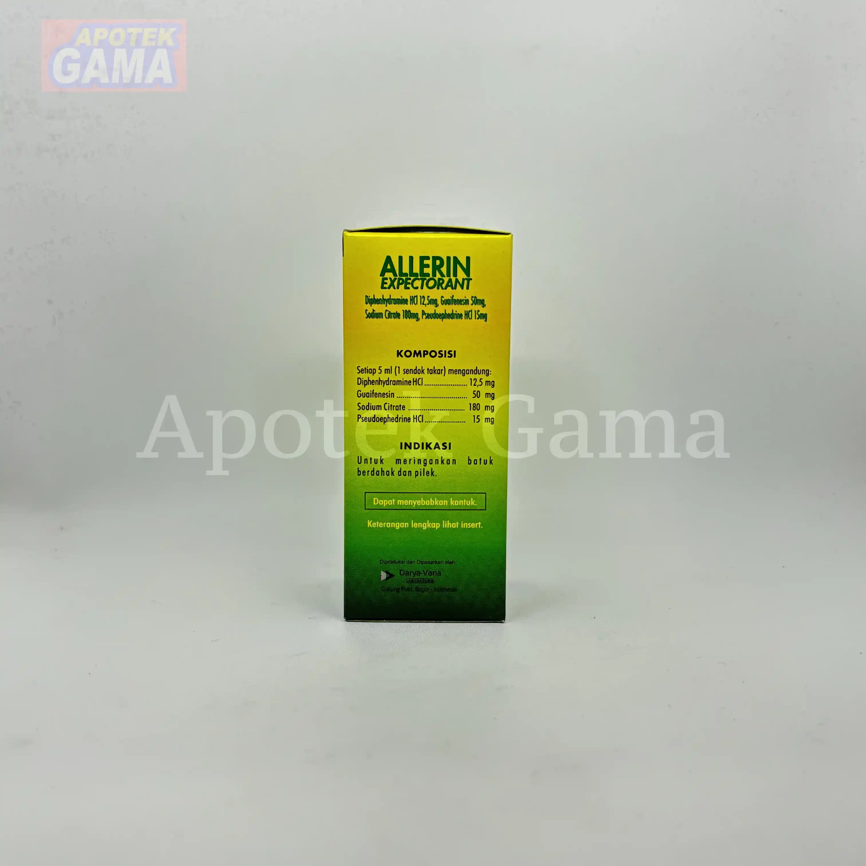 ALLERIN SYR 60 ML 4