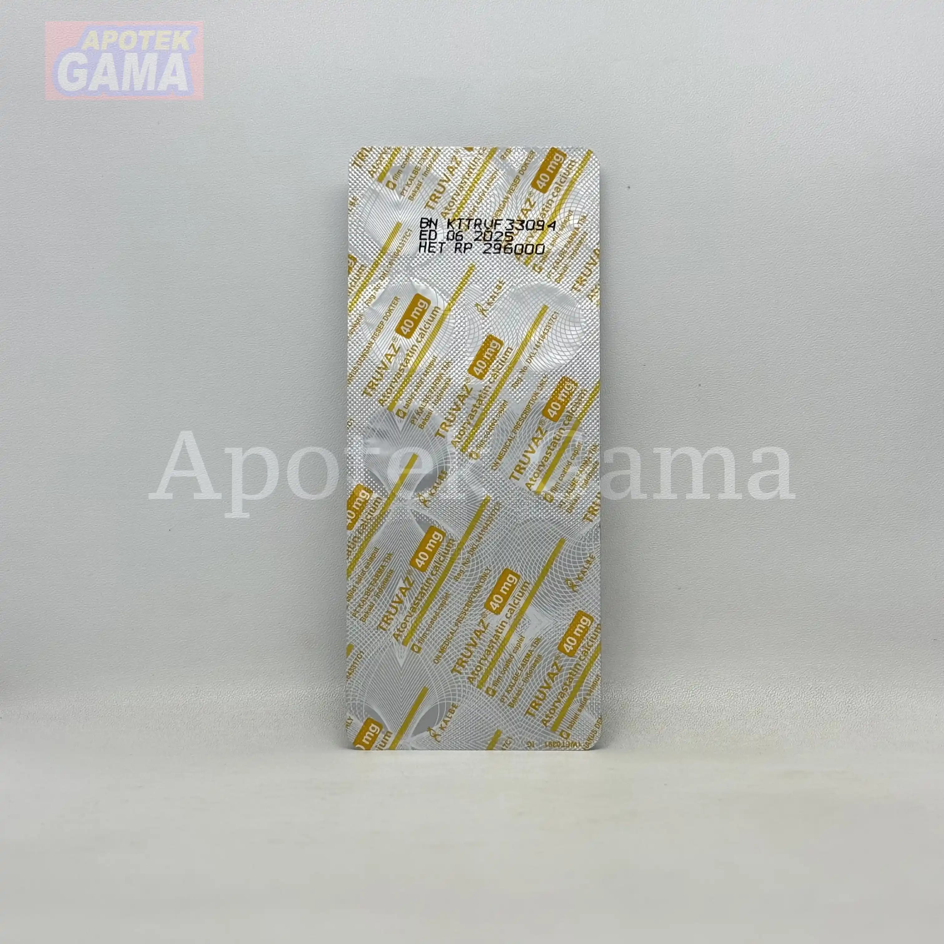 TRUVAZ TAB 40MG 4