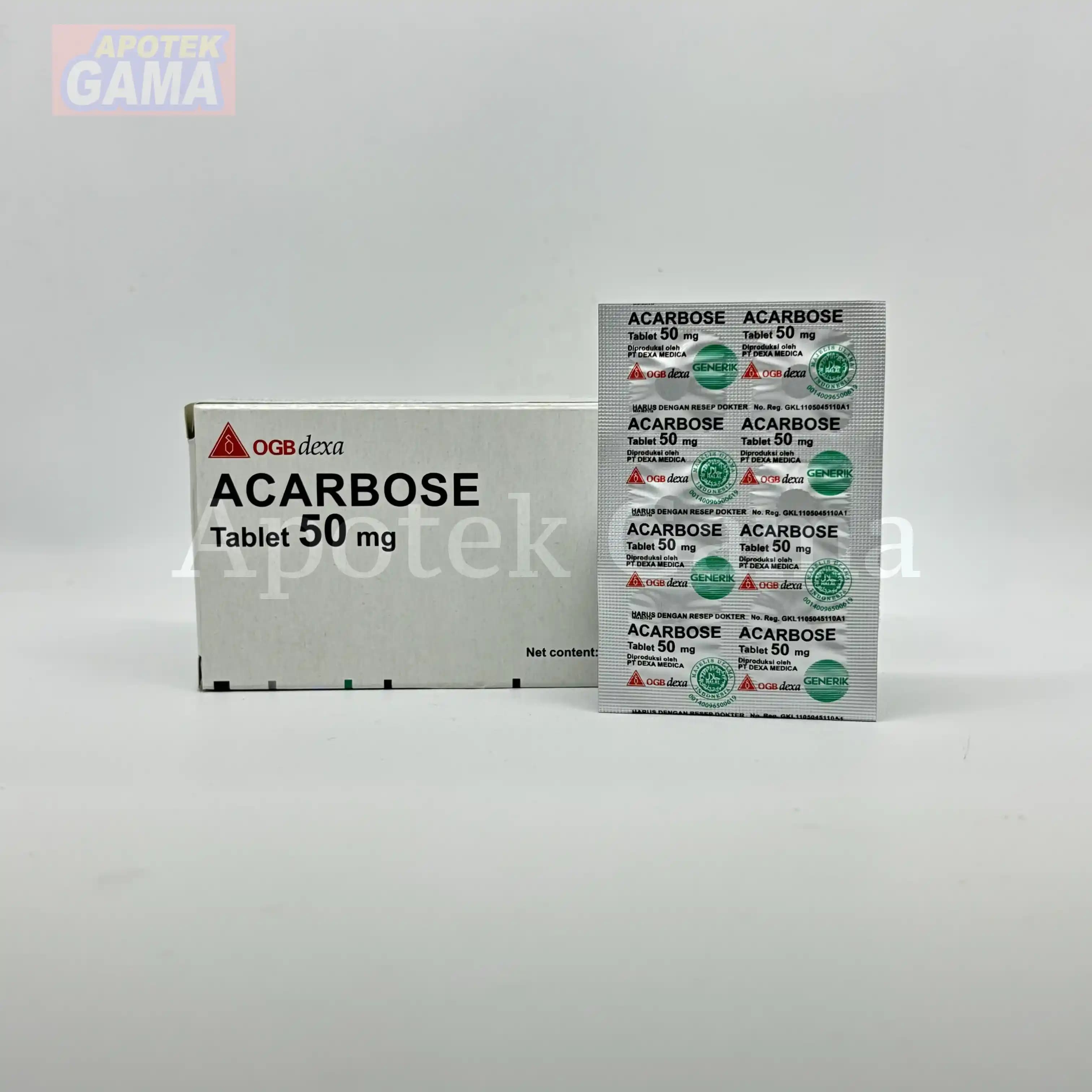 ACARBOSE 50 MG TABLET 4