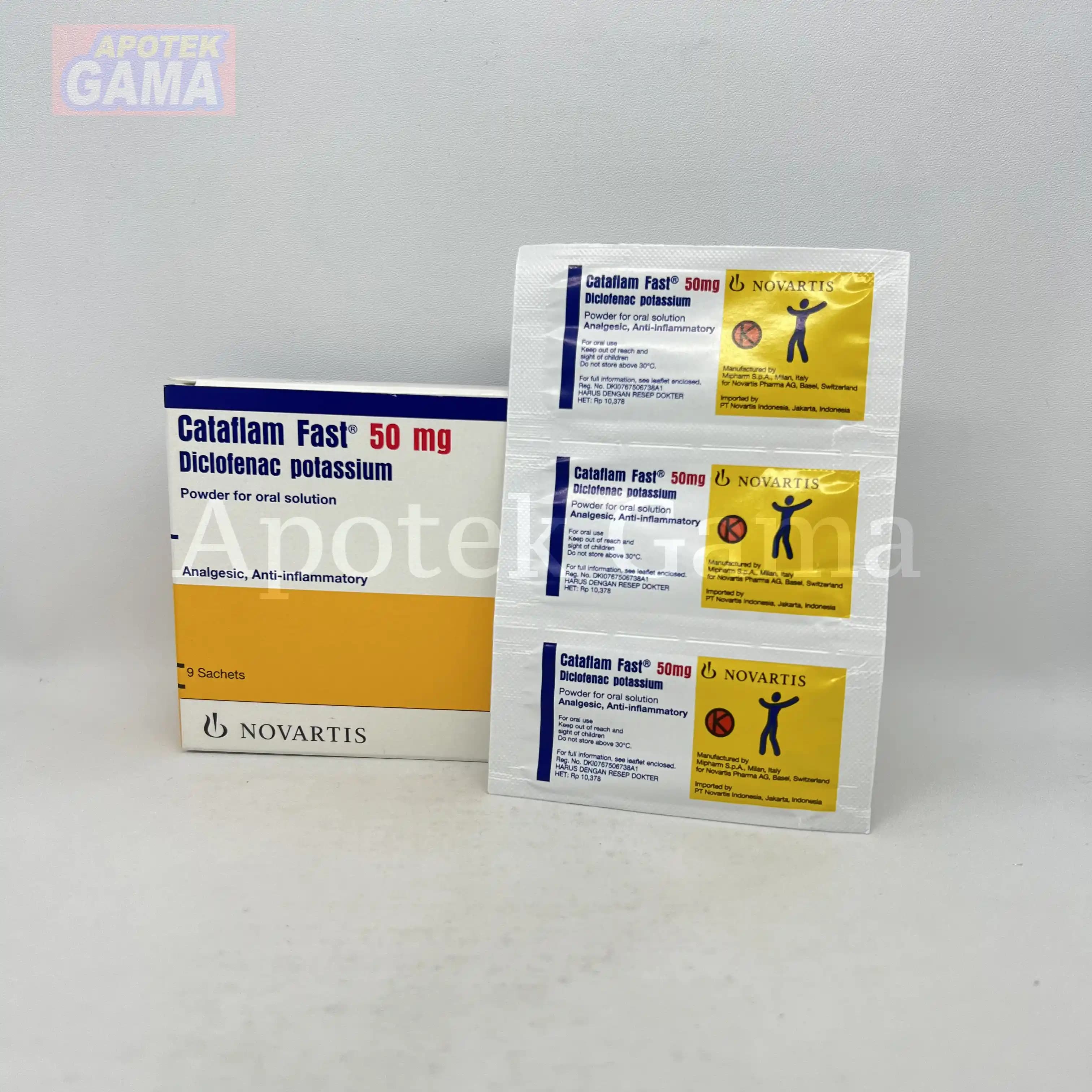 CATAFLAM FAST 50 MG