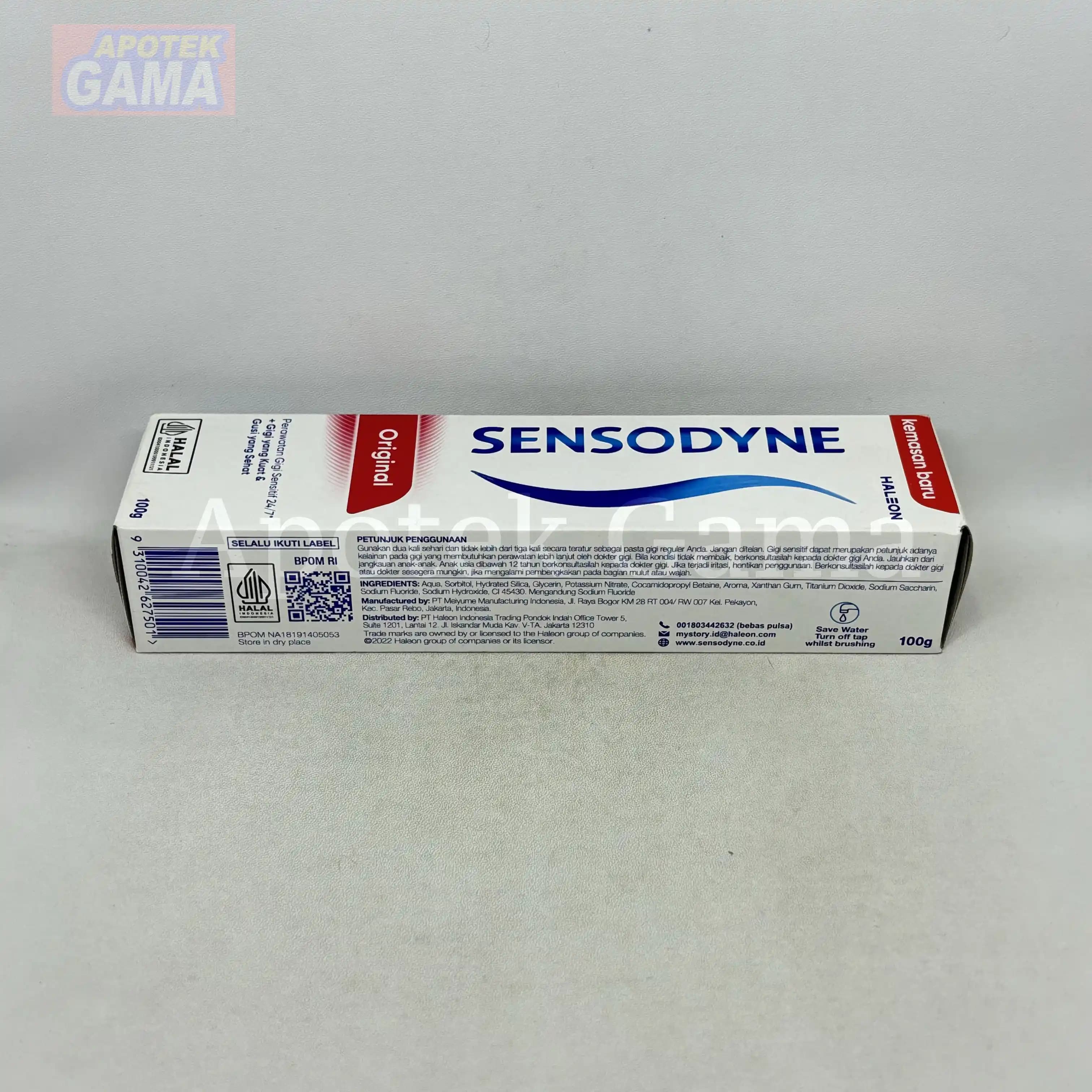 SENSODYNE ORIGINAL FLAVOUR 100GR 5