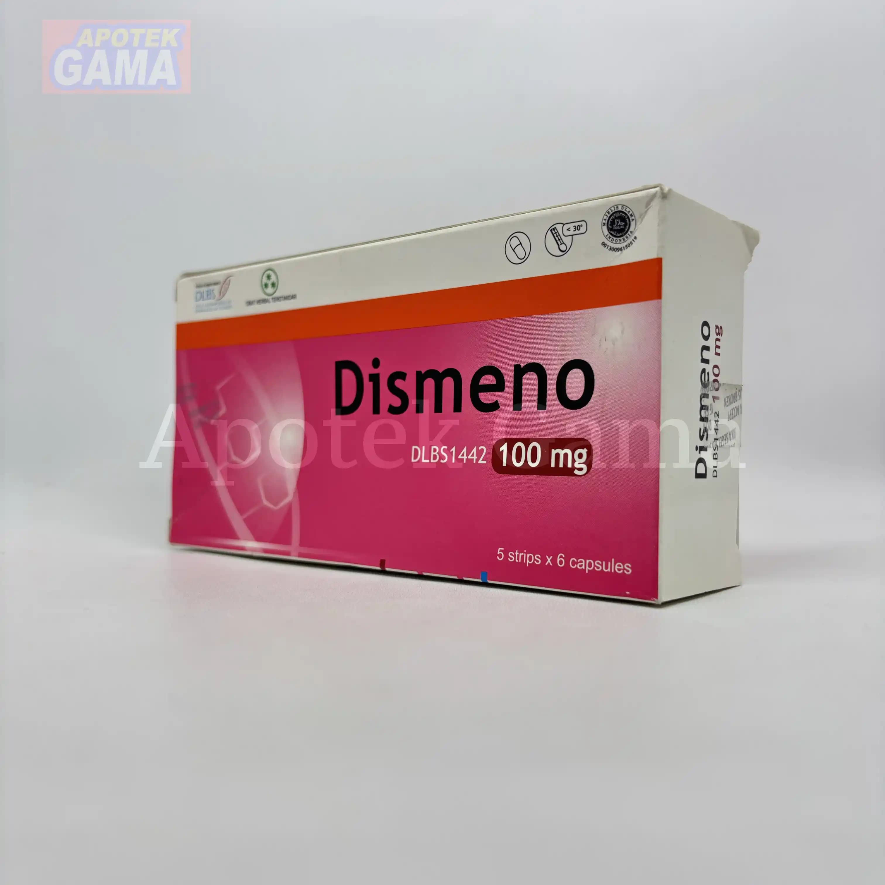 DISMENO 100MG/30 