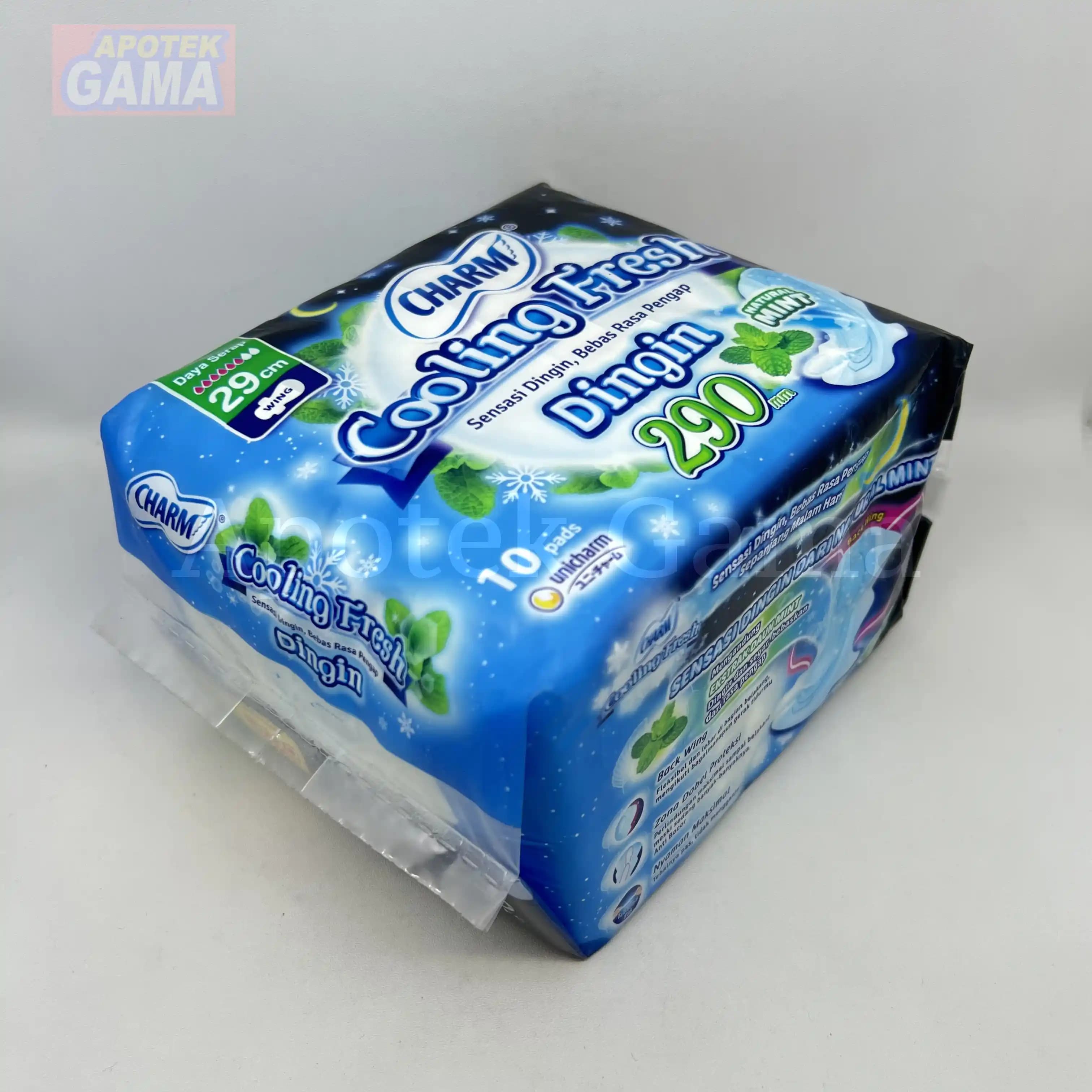 CHARM SOFTEX COOLING FRESH 29 CM ISI 10