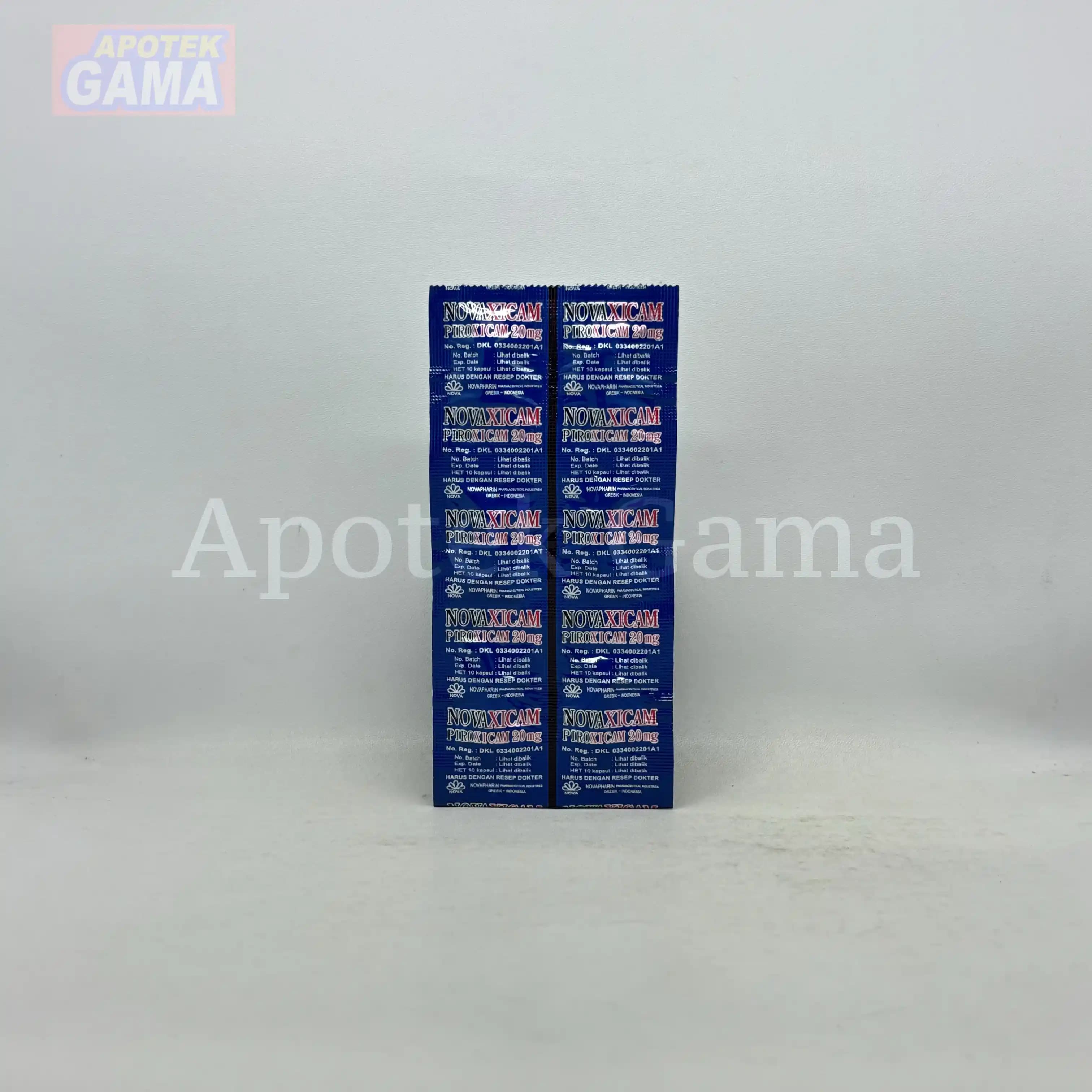 NOVAXICAM KAP 20MG 2
