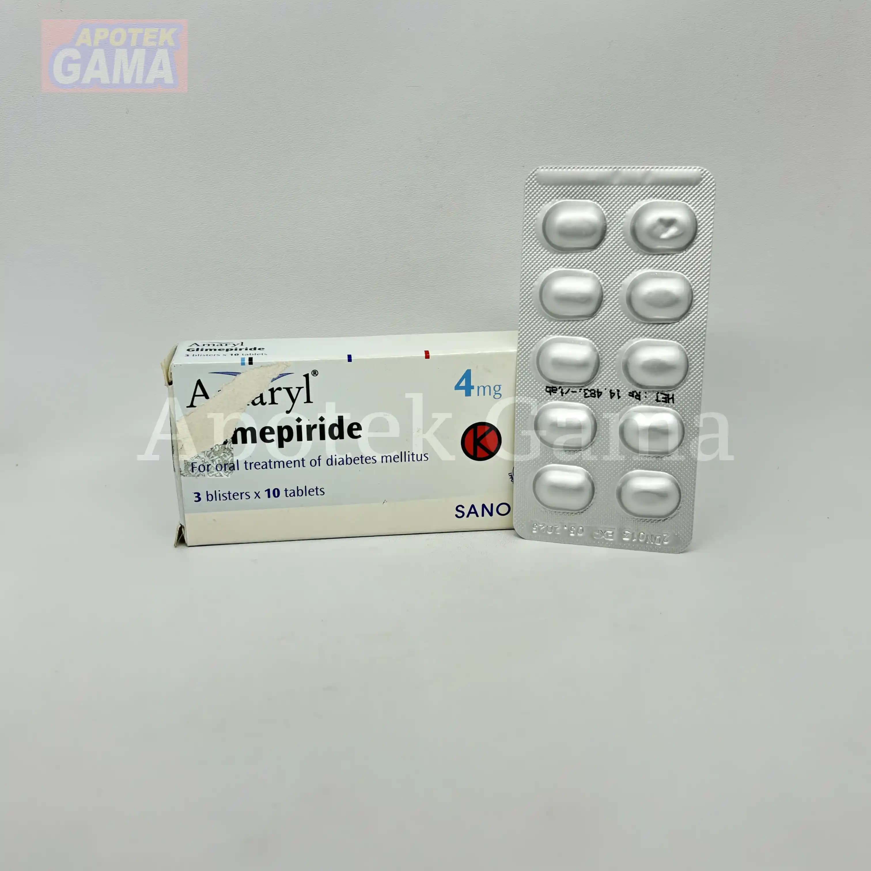 AMARYL TAB 4 MG 4