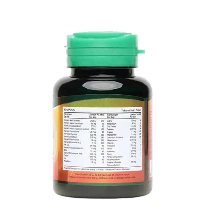 NUTRIMAX COMPLETE MULTIVITAMINS & MINERALS 30S 3