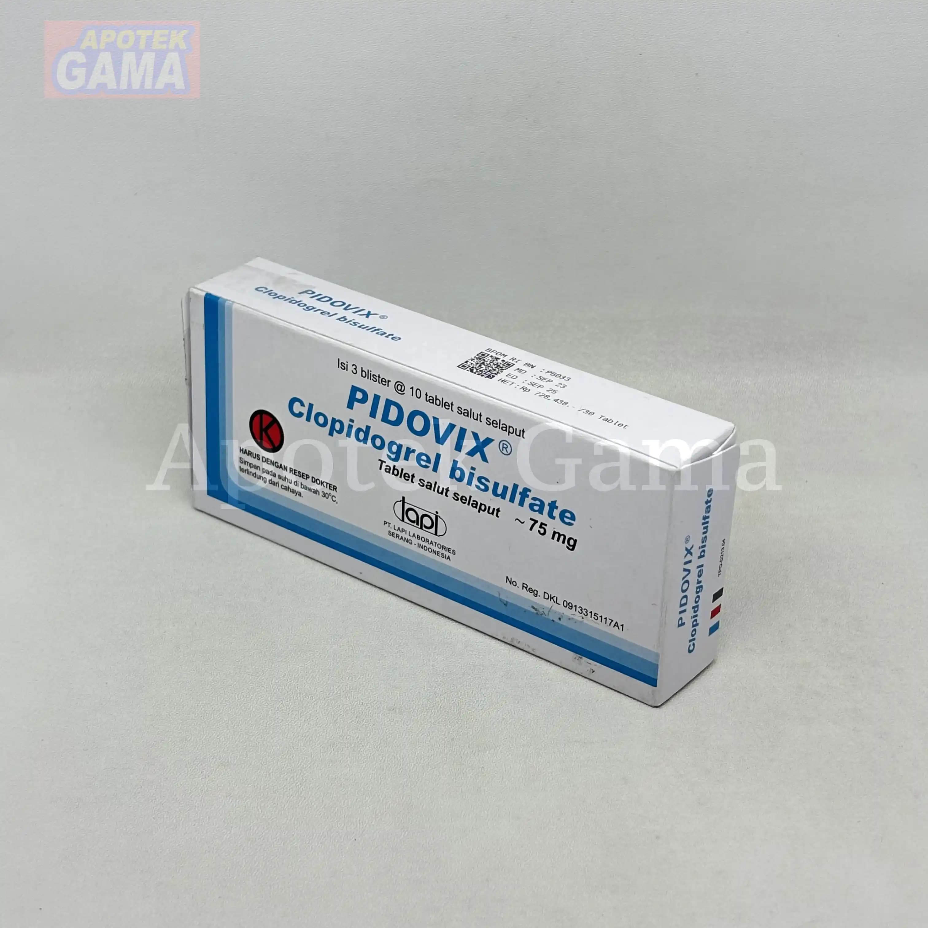 PIDOVIX 75MG TABLET