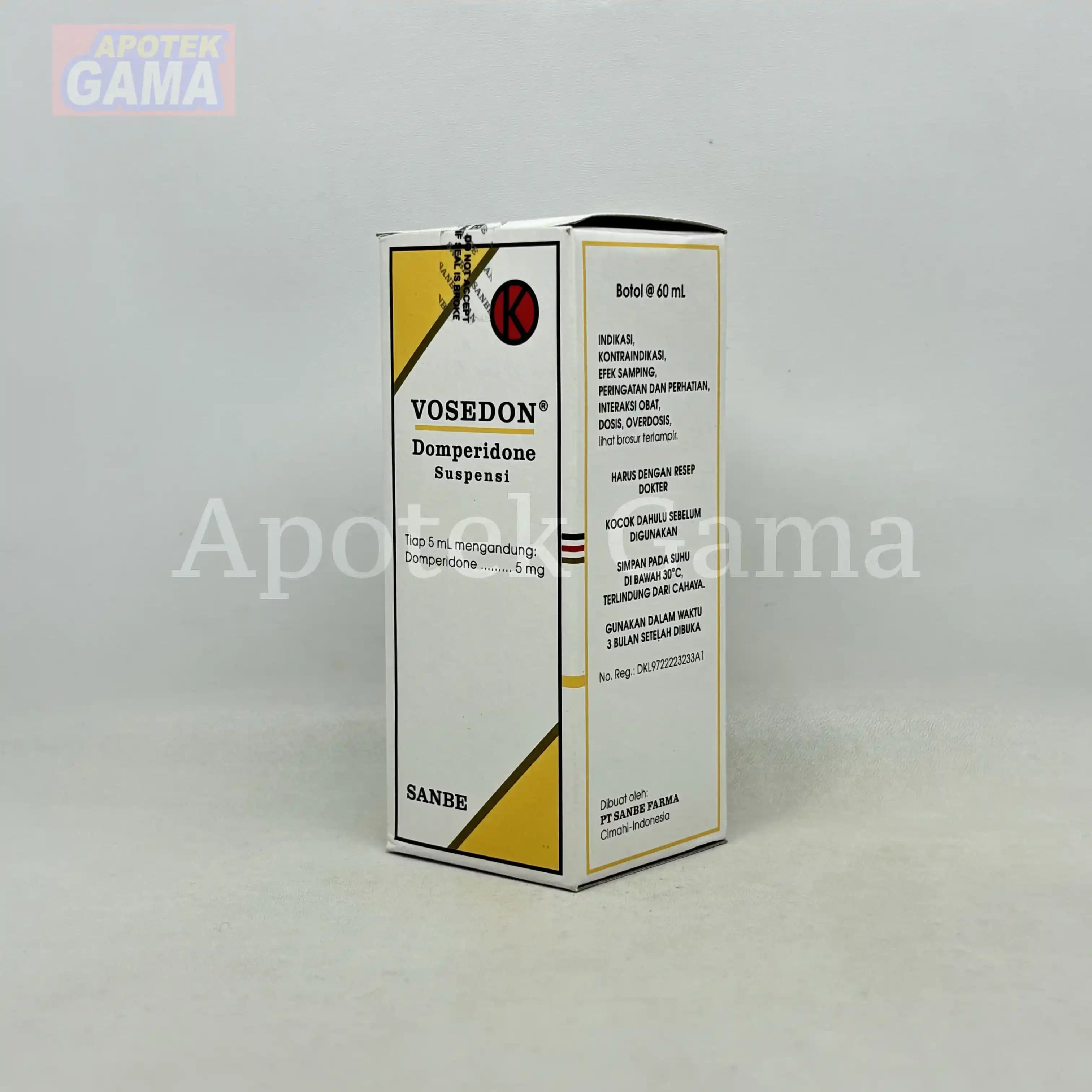 VOSEDON SYR 60 ML 5