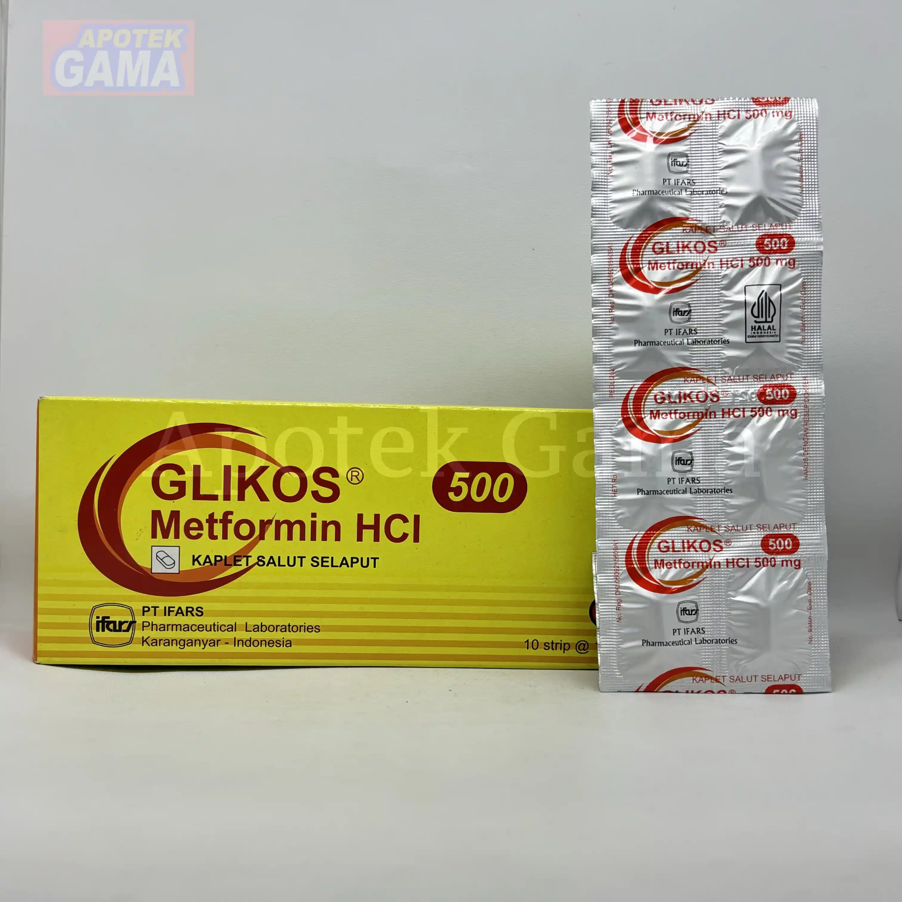 GLIKOS 500 MG TABLET 5