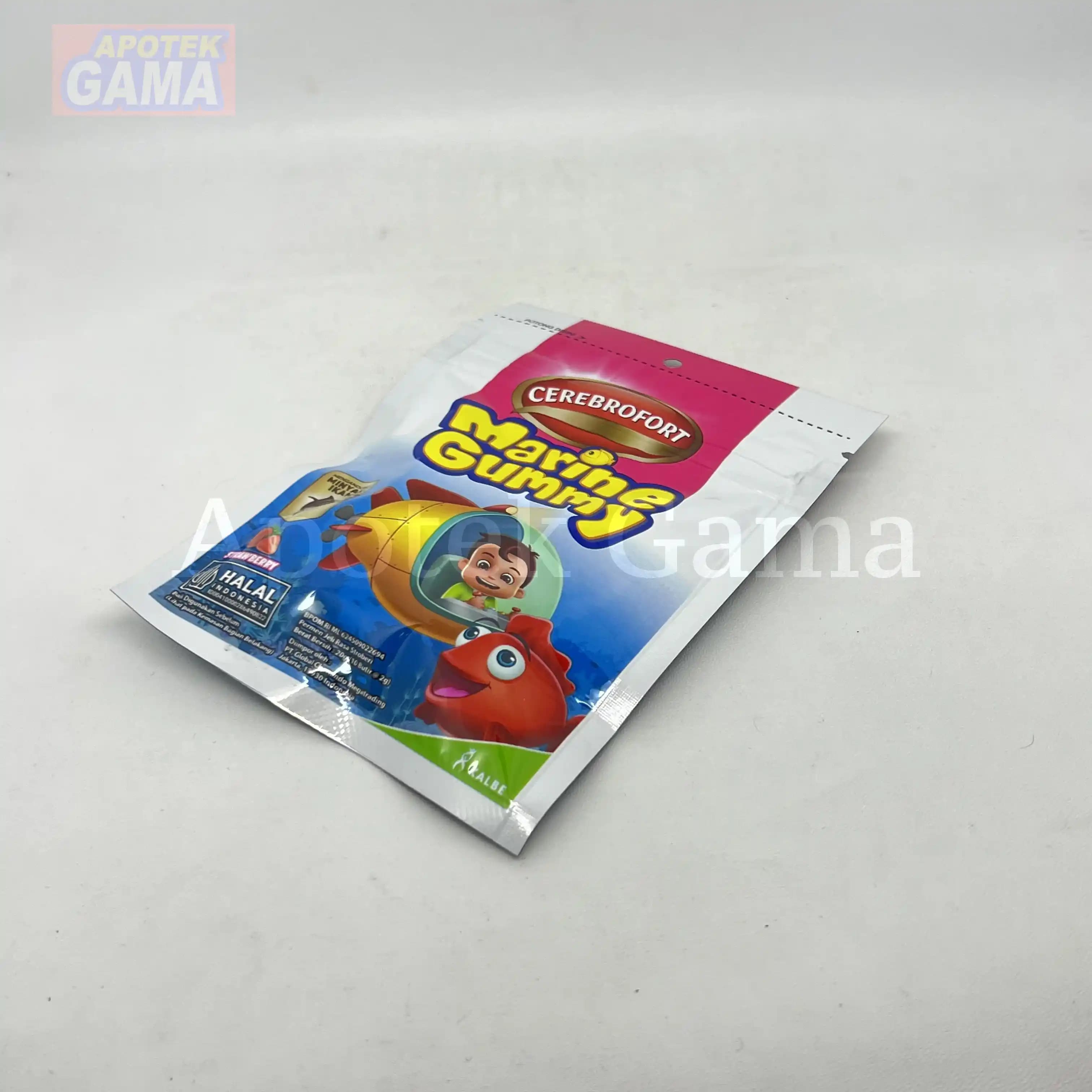 CEREBROFORT MARINE GUMMY STRAW SACHET 4