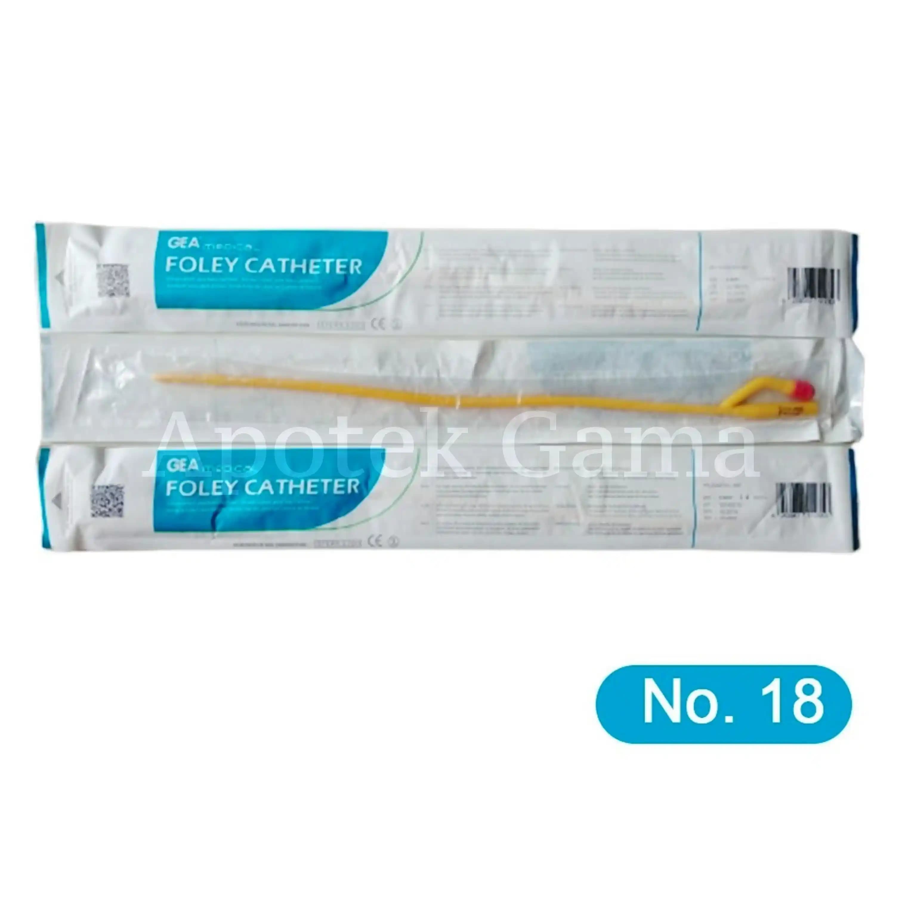 GEA FOLEY CATHETER NO 18 2