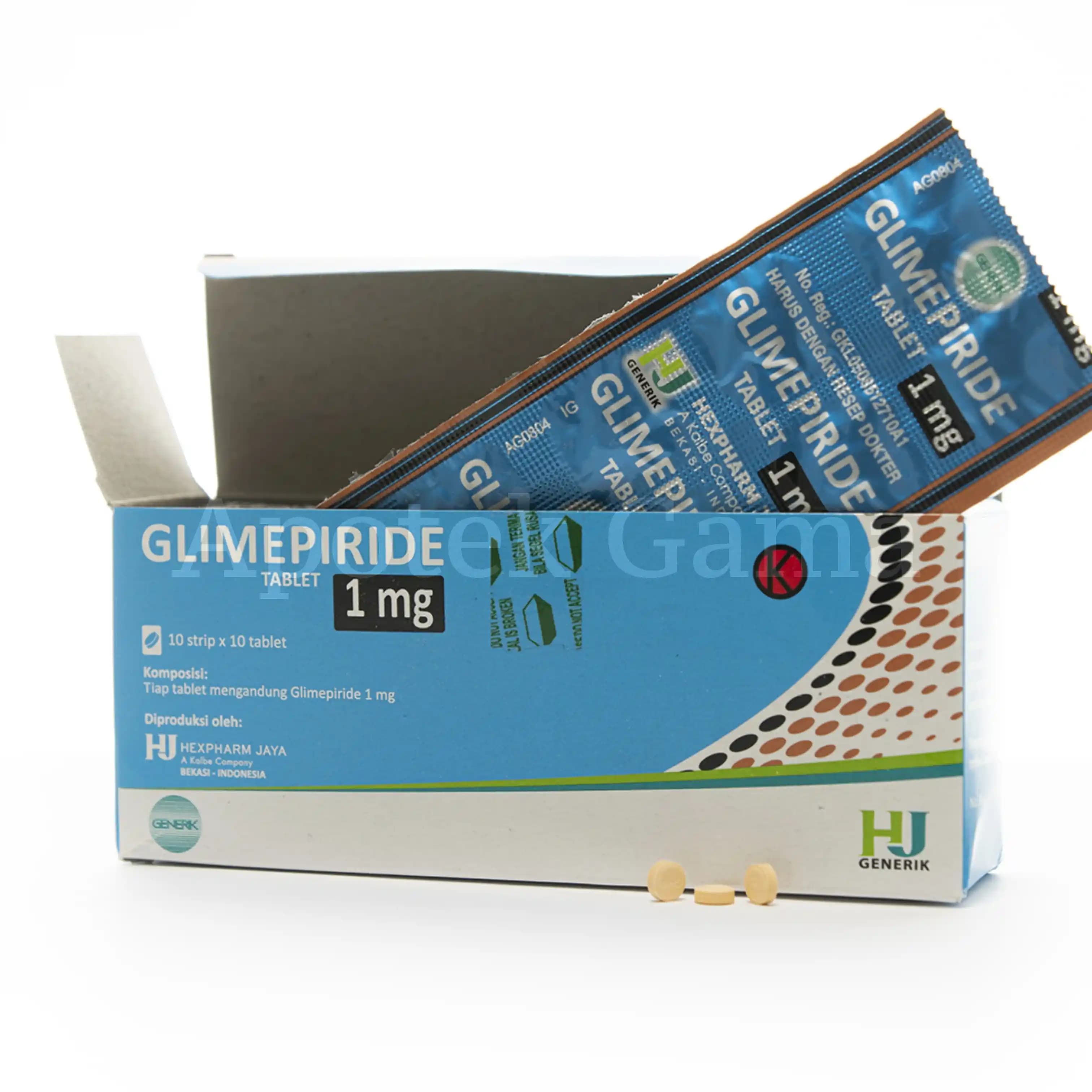 GLIMEPIRIDE TAB 1 (GEN) 2