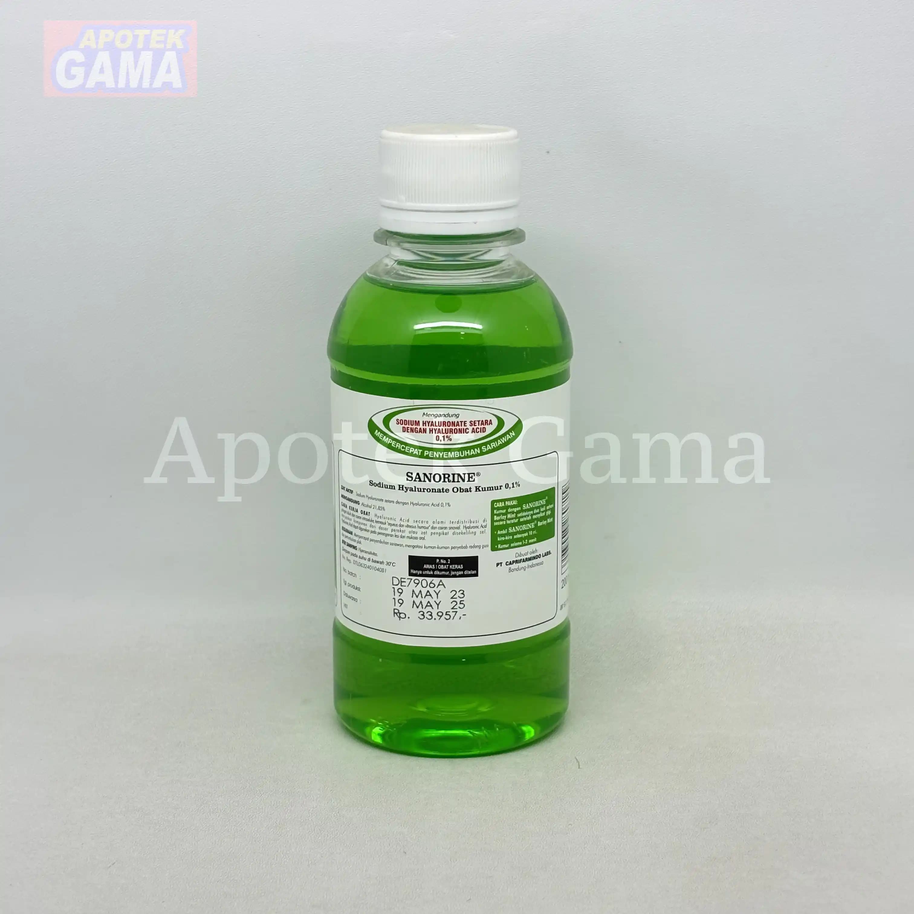 SANORINE HIJAU 200 ML 4