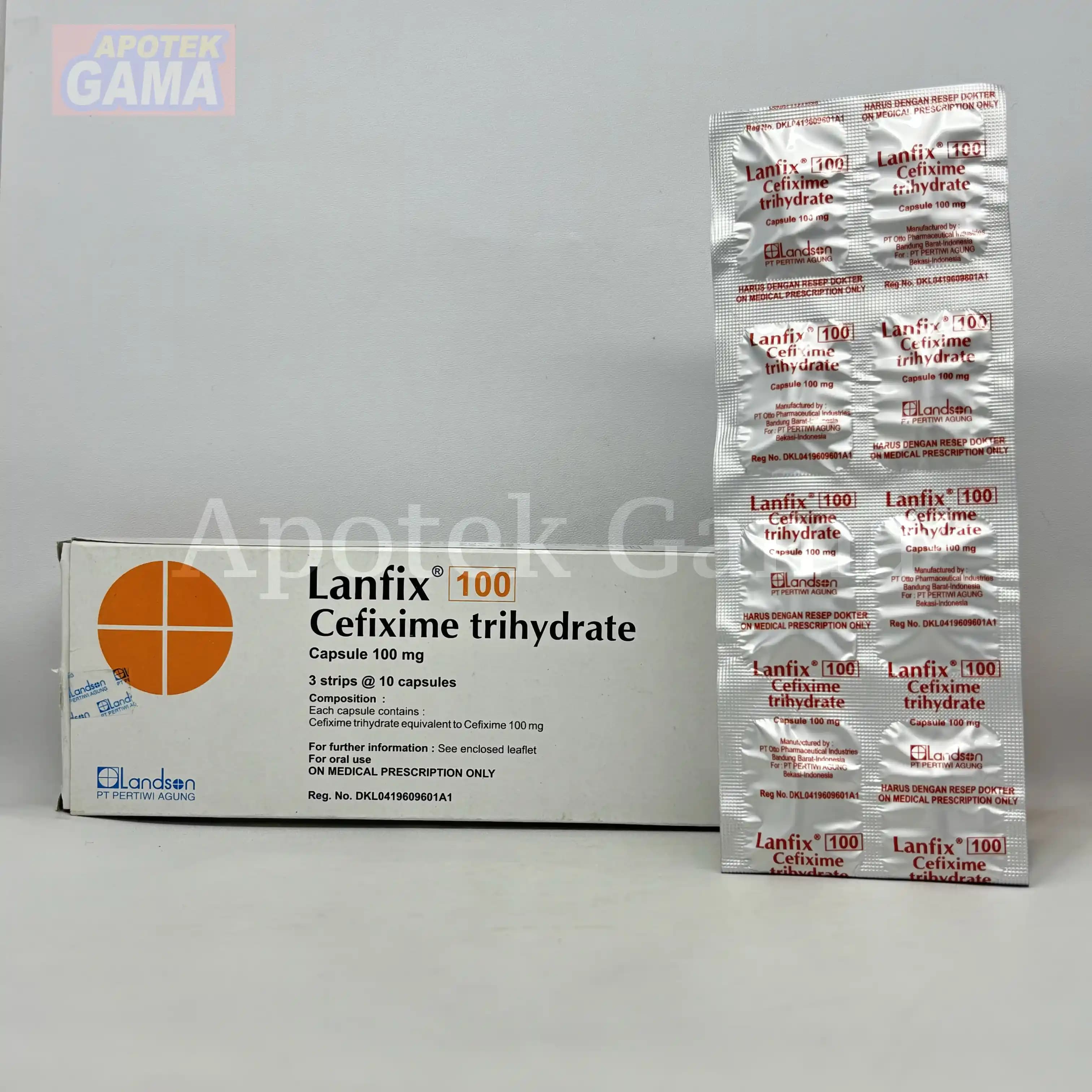 LANFIX TAB 100 MG 5