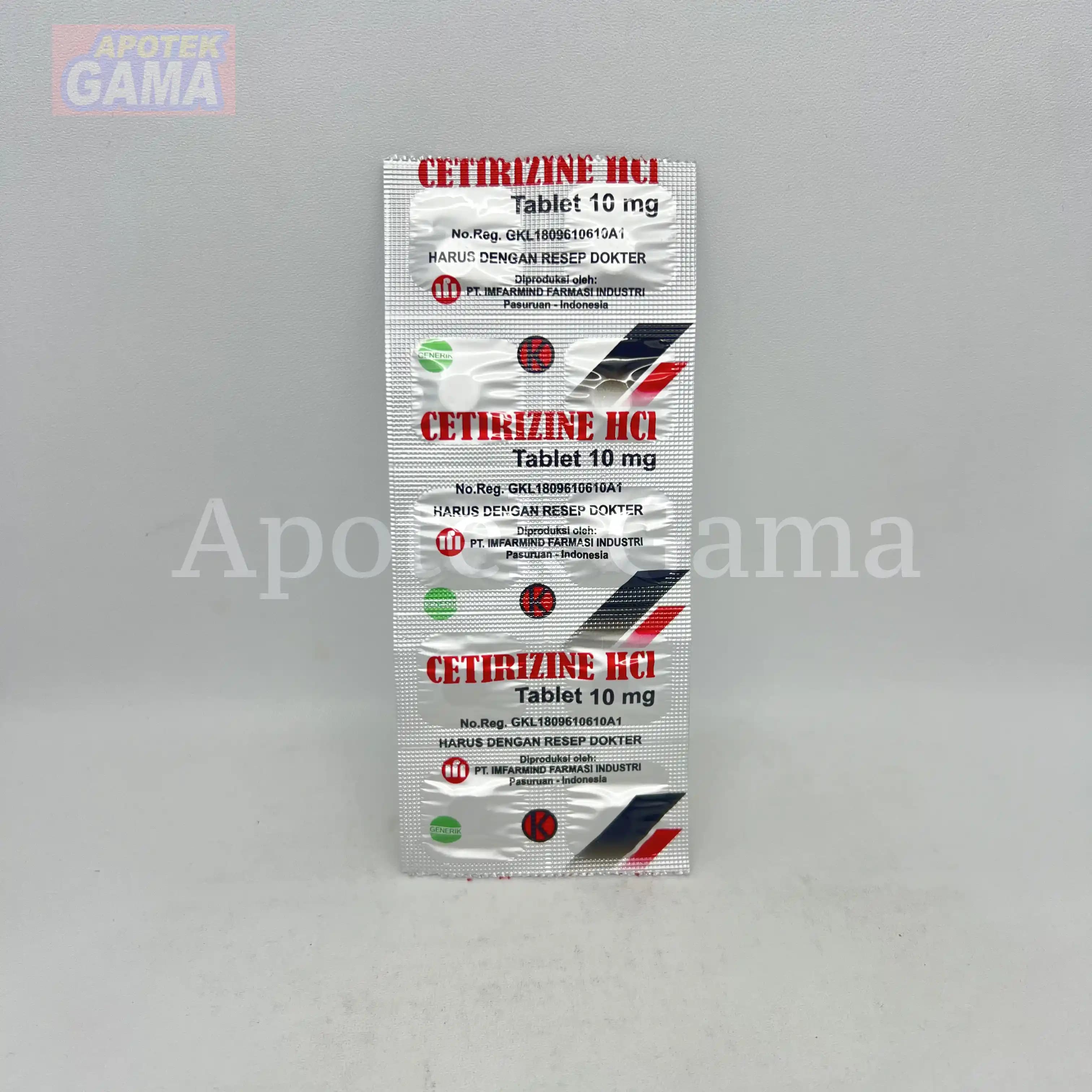 CETIRIZINE 10 MG BRAND HJ 2