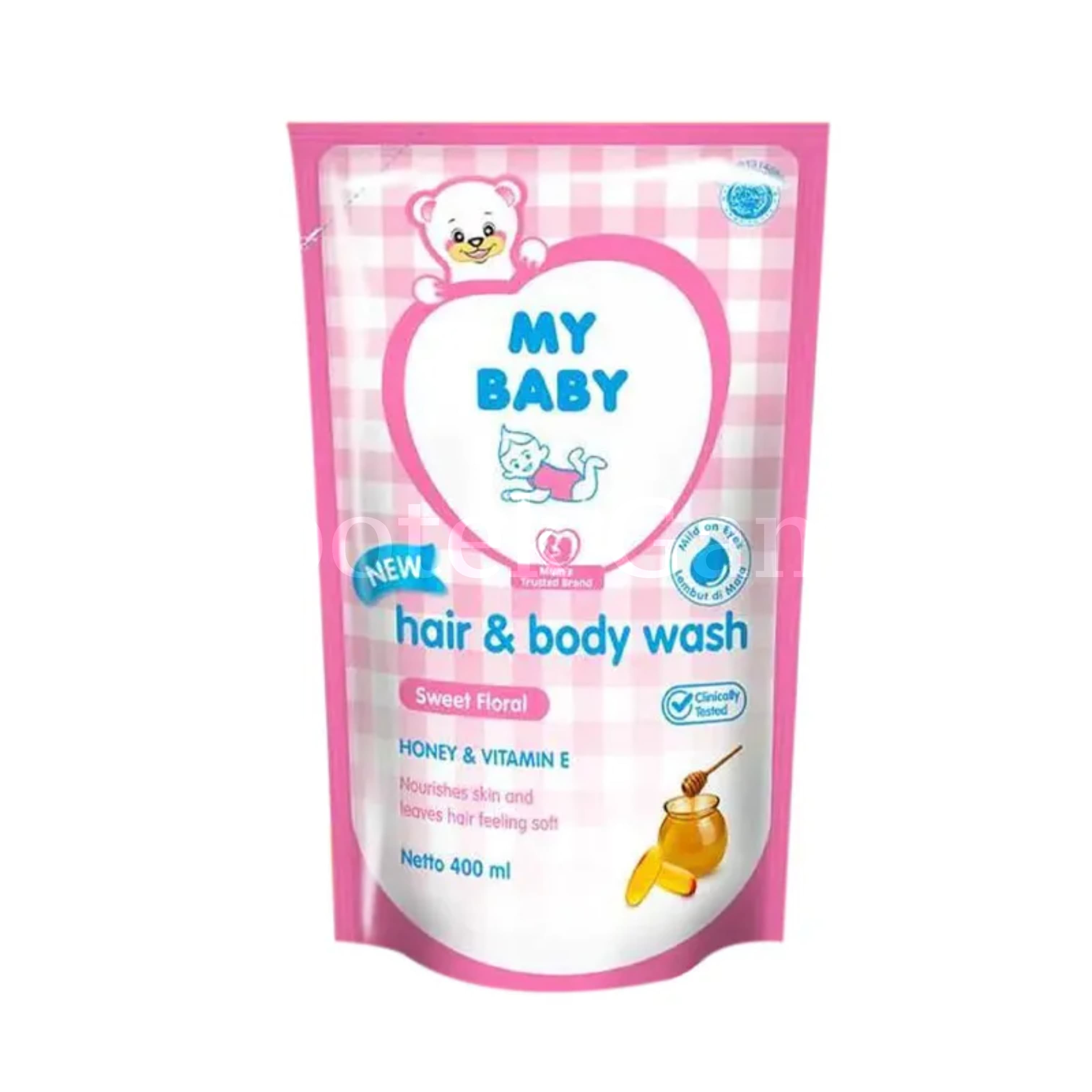 MY BABY MILK BATH REFILL SWEET FLORAL 400 ML 2