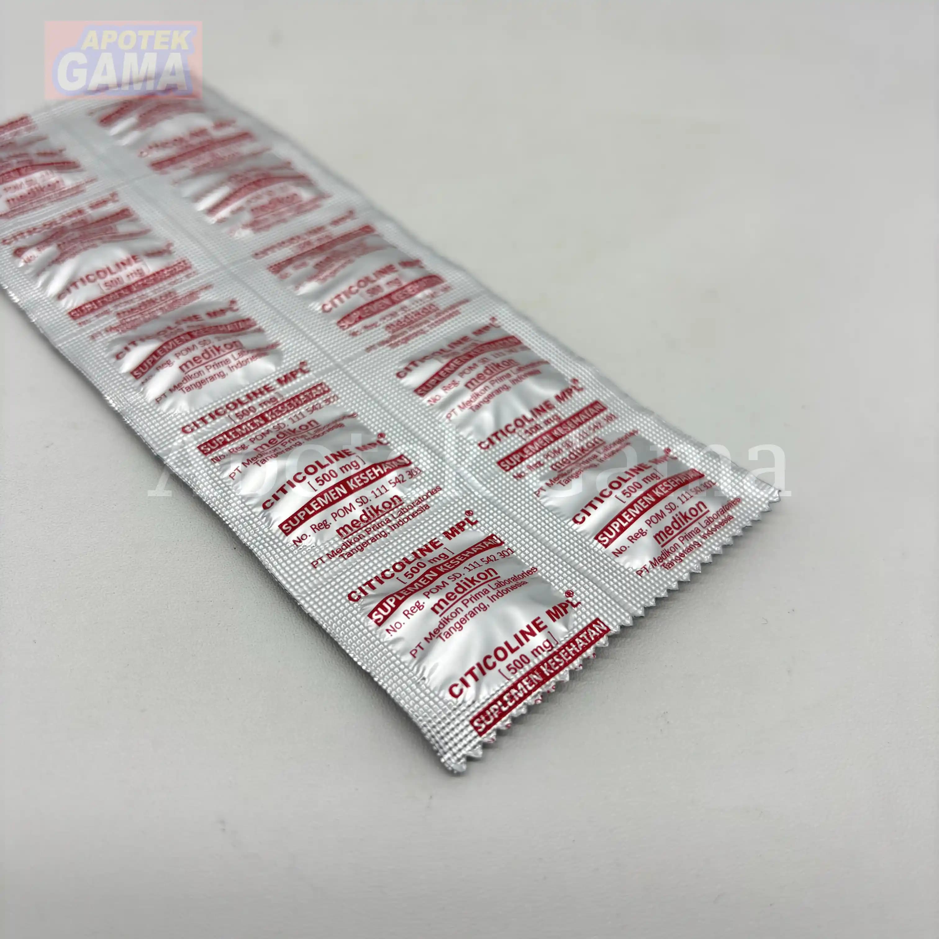 CITICOLINE MPL 500M/30TAB 3