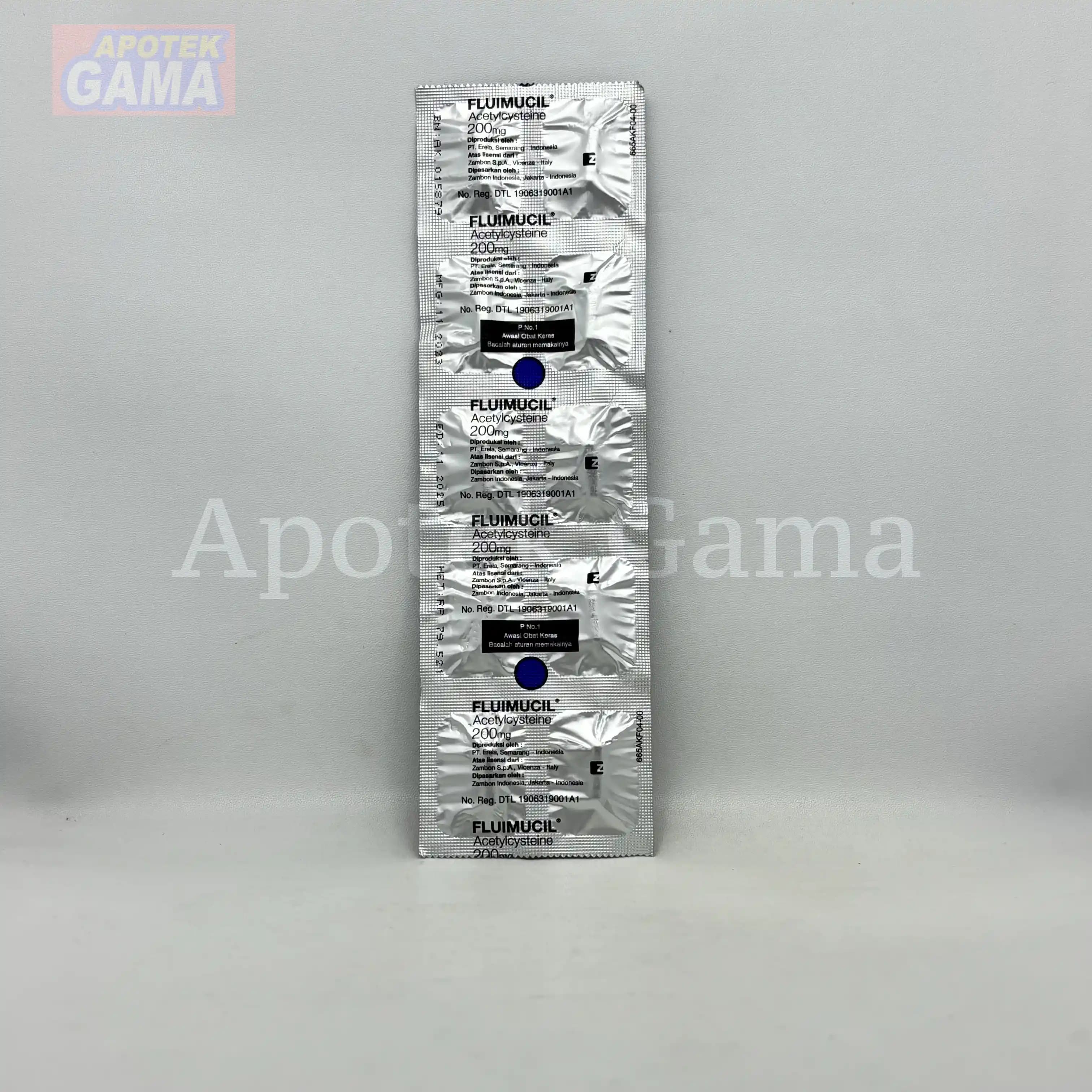 FLUIMUCIL 200 MG KAP 3