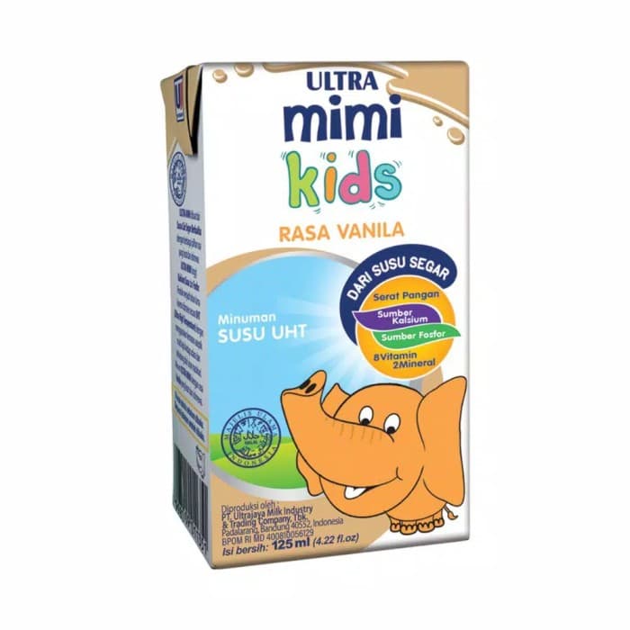ULTRA MIMI KIDS VANILA 125ML