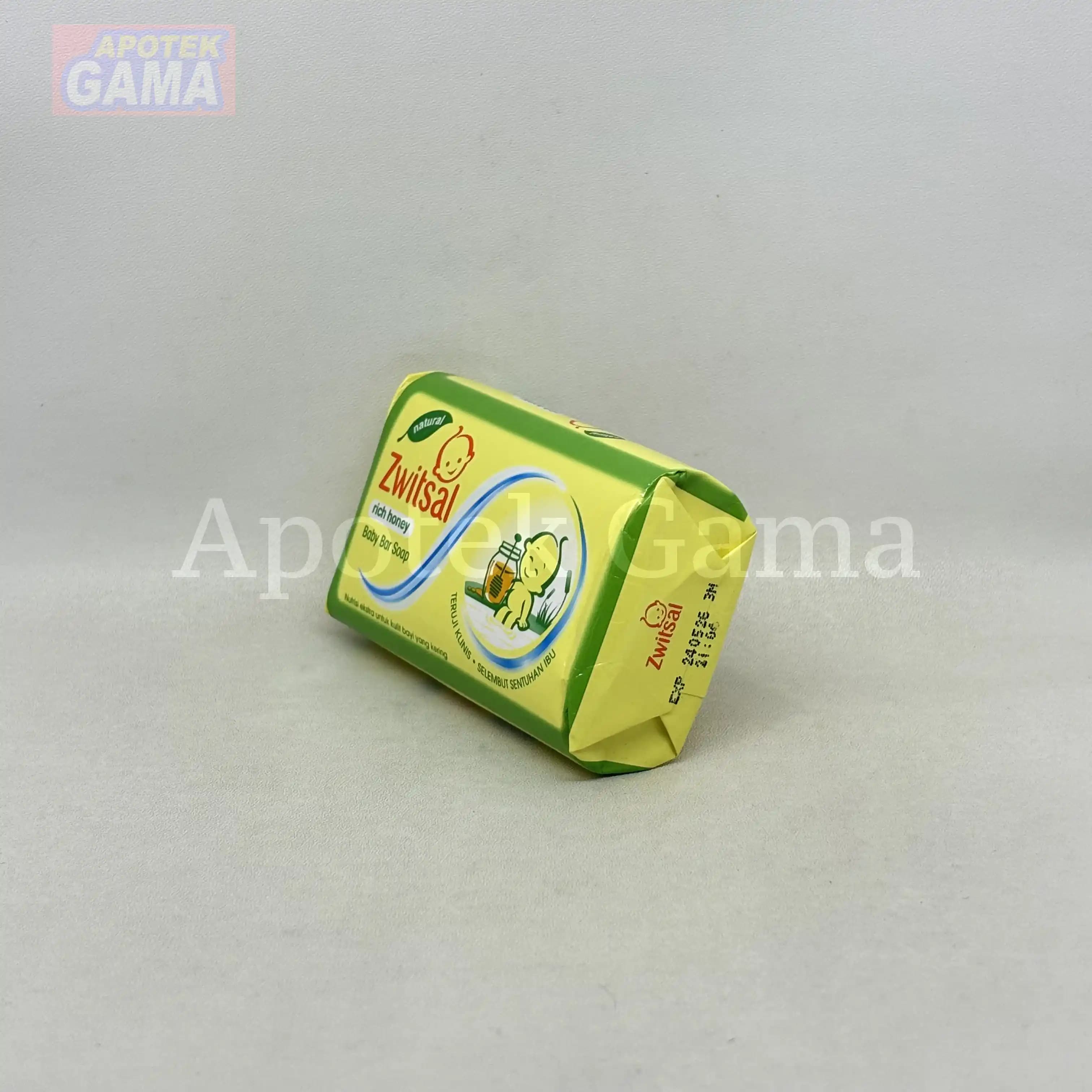 ZWITSAL BABY BATH SOAP NATURAL RICH HONEY 70 GR 2
