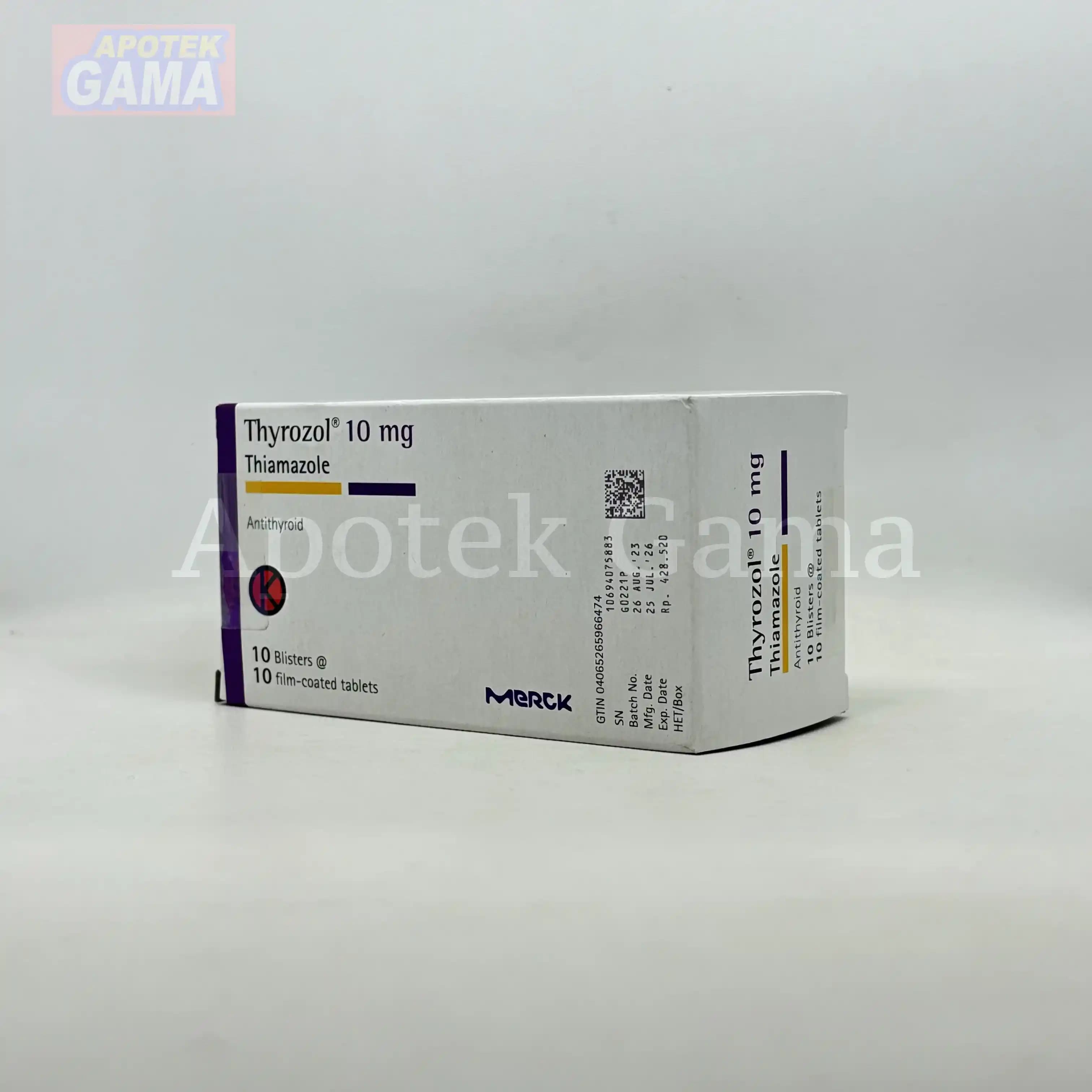 THYROZOL 10 MG/100TAB