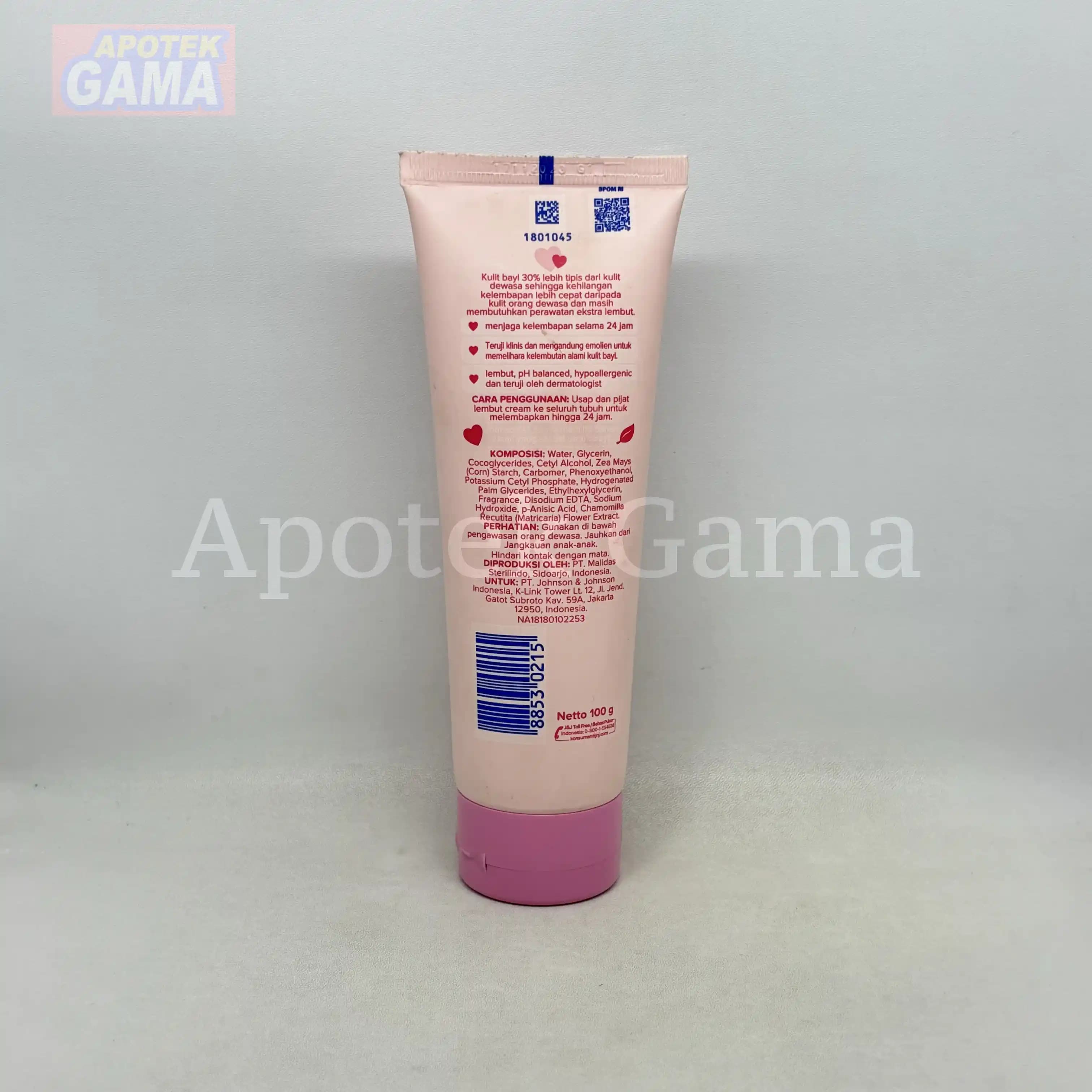 JOHNSONS BABY CREAM 100 GR 5