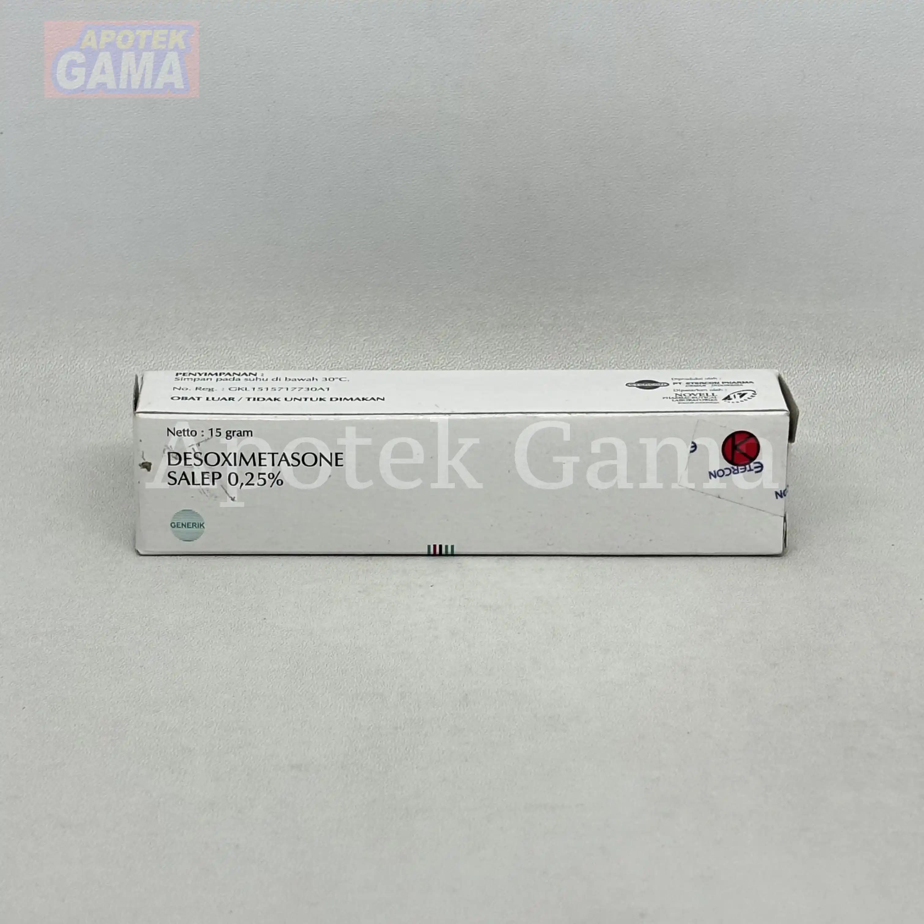 DESOXIMETASONE 0,25% CR 5 GR 5