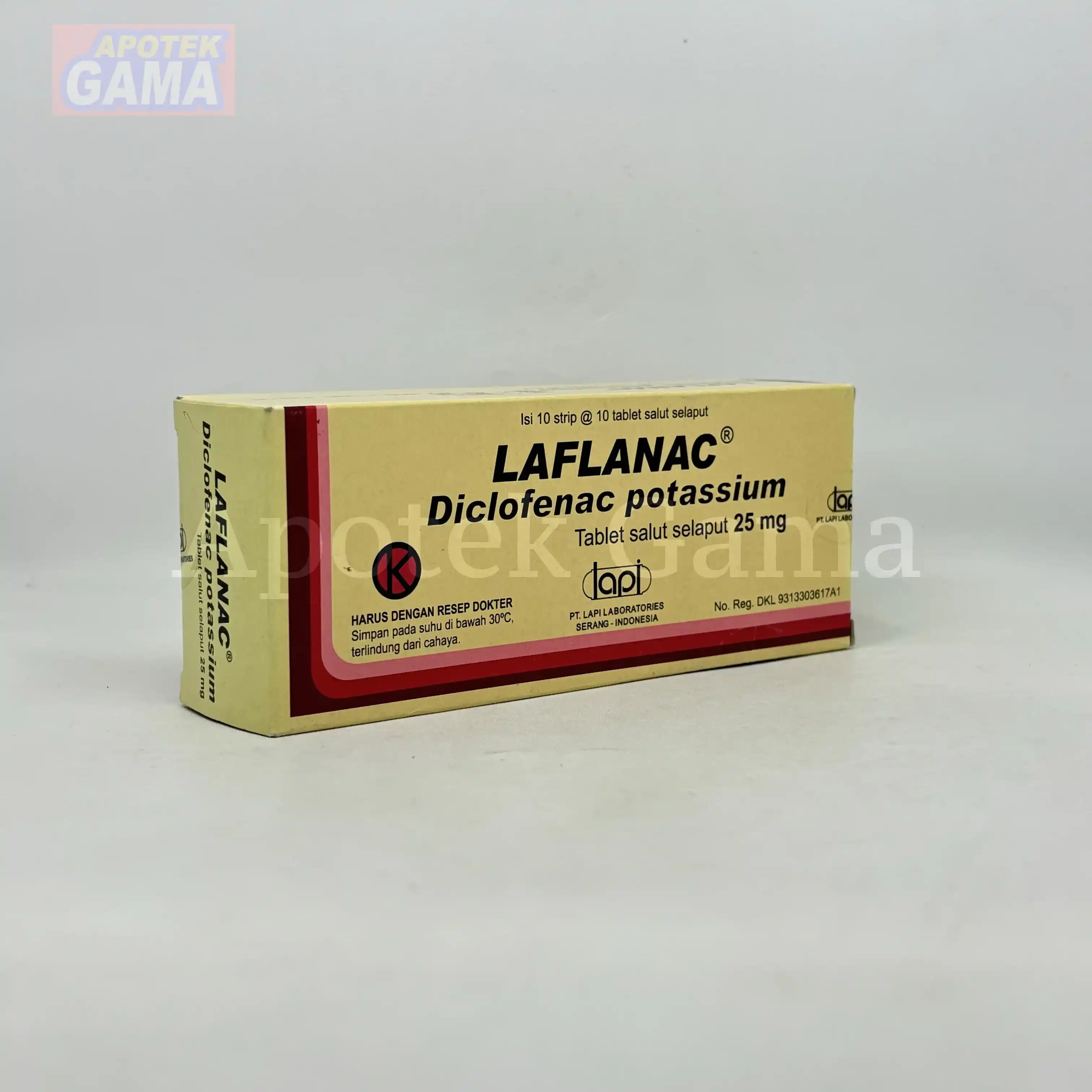 LAFLANAC 25 MG TAB 3
