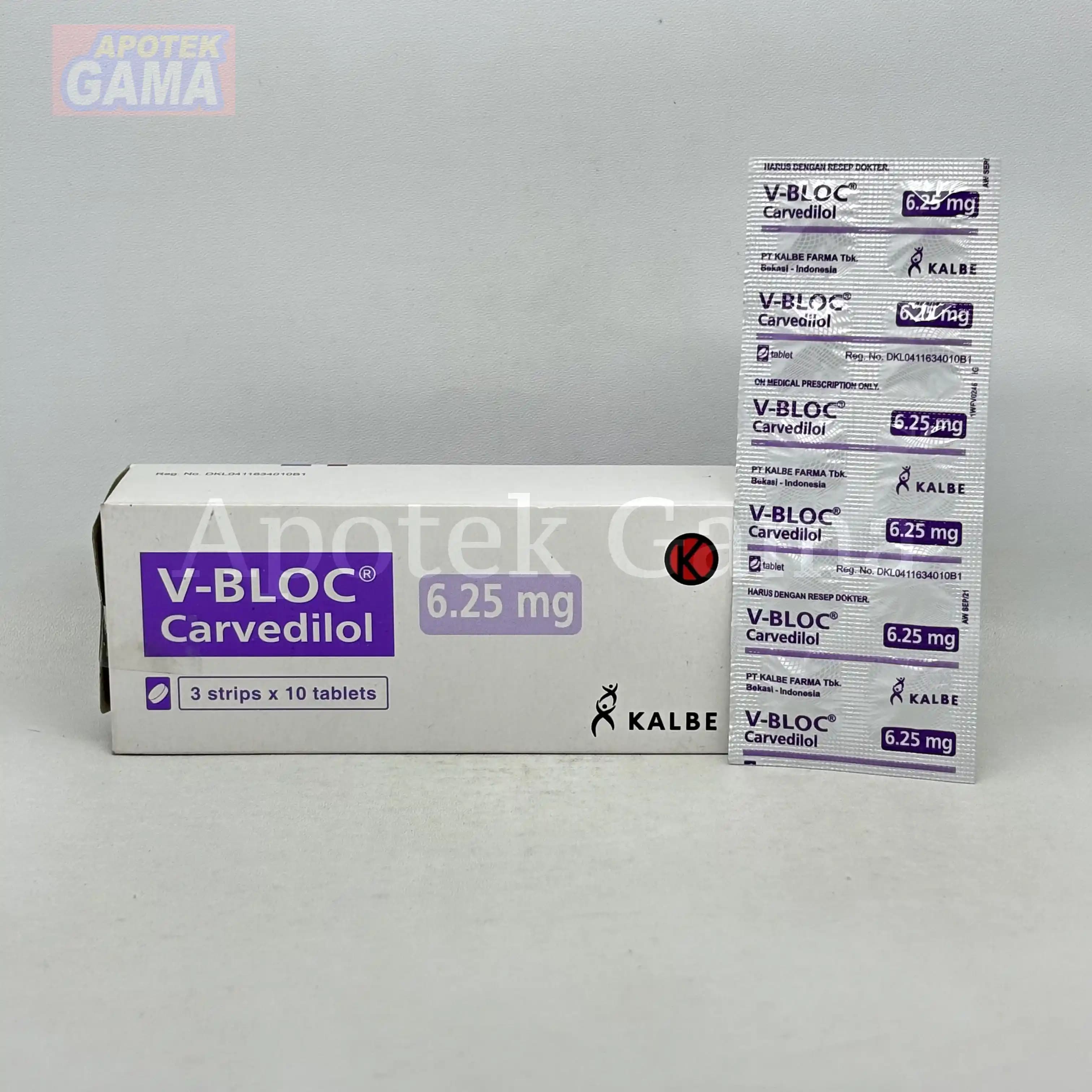 VBLOC 6,25 MG 5