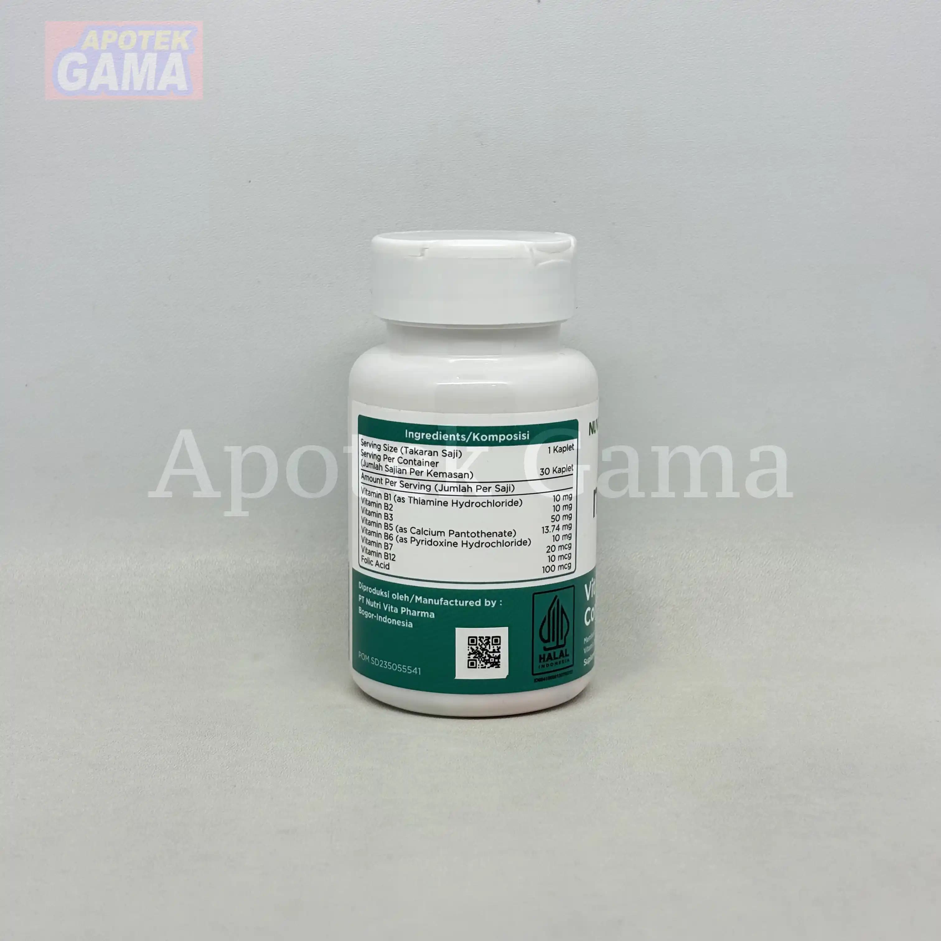 NUVITA NUTRI B COMPLEX 30S 3