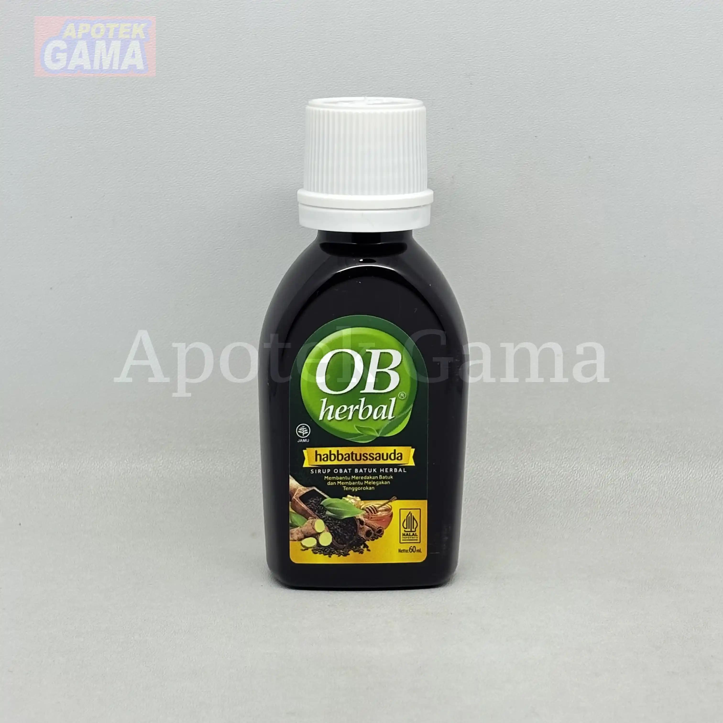 OB HERBAL HABBATUSSAUDA 60 ML 5