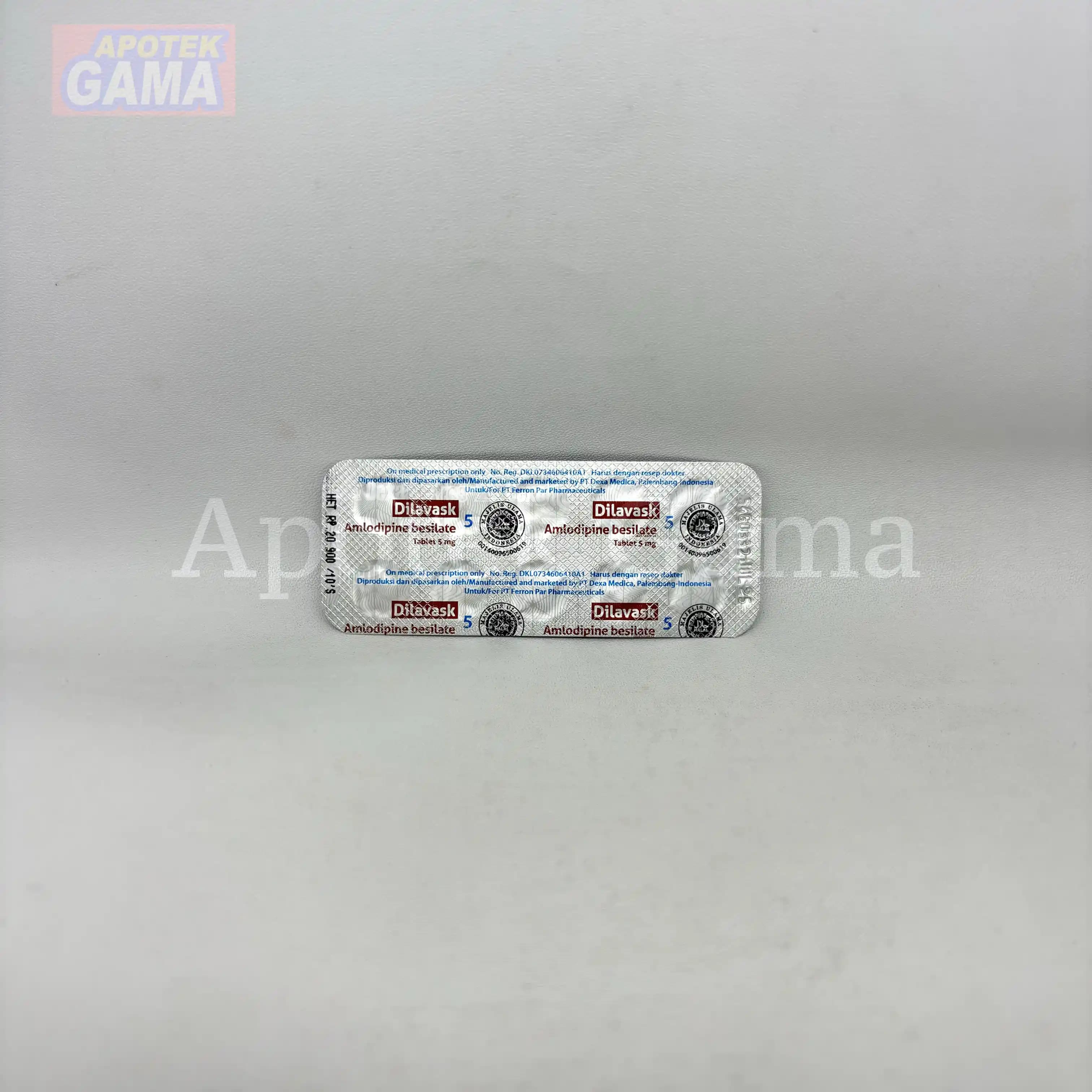 DILAVASK 5 MG