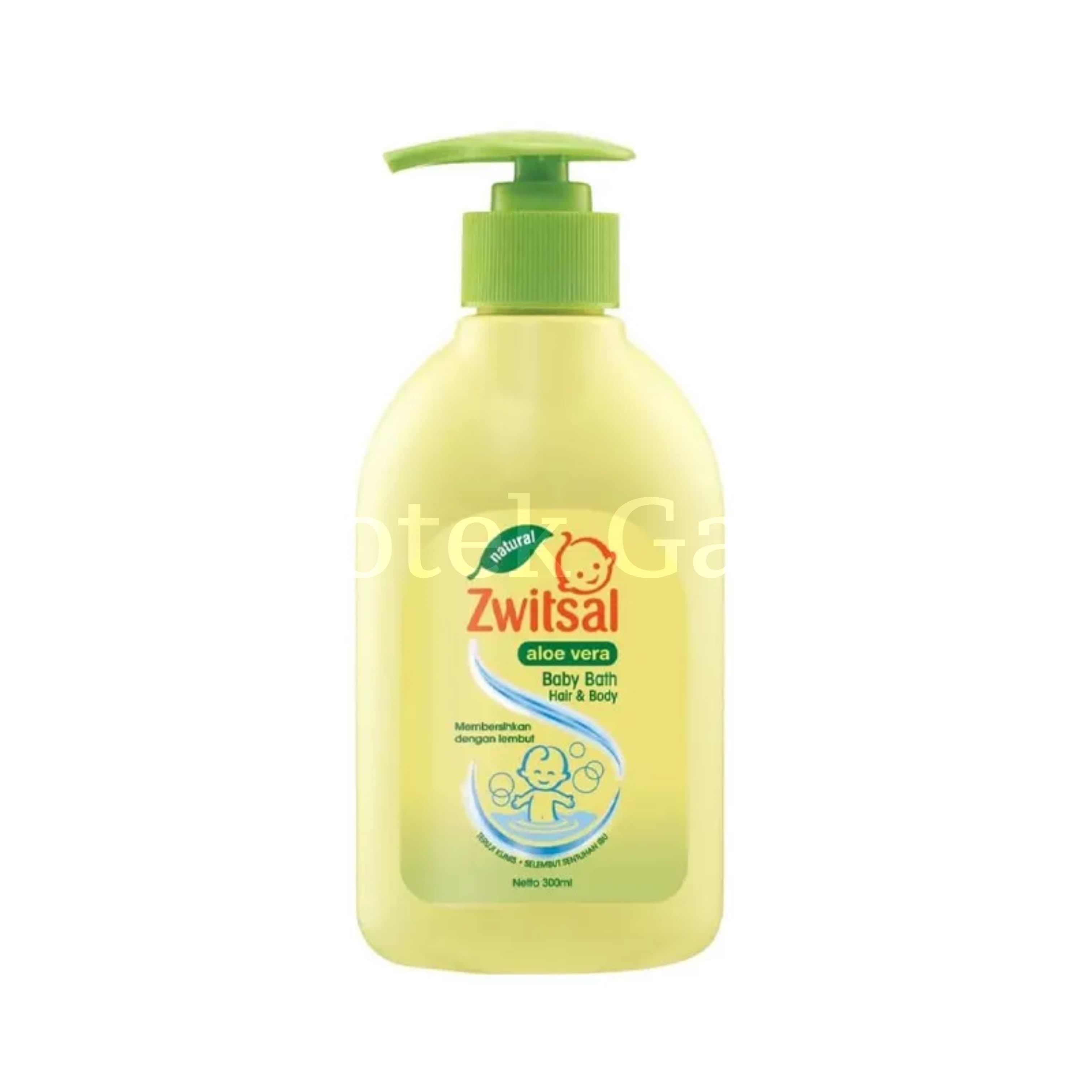 ZWITSAL BABY BATH HAIR & BODY 300 ML 2