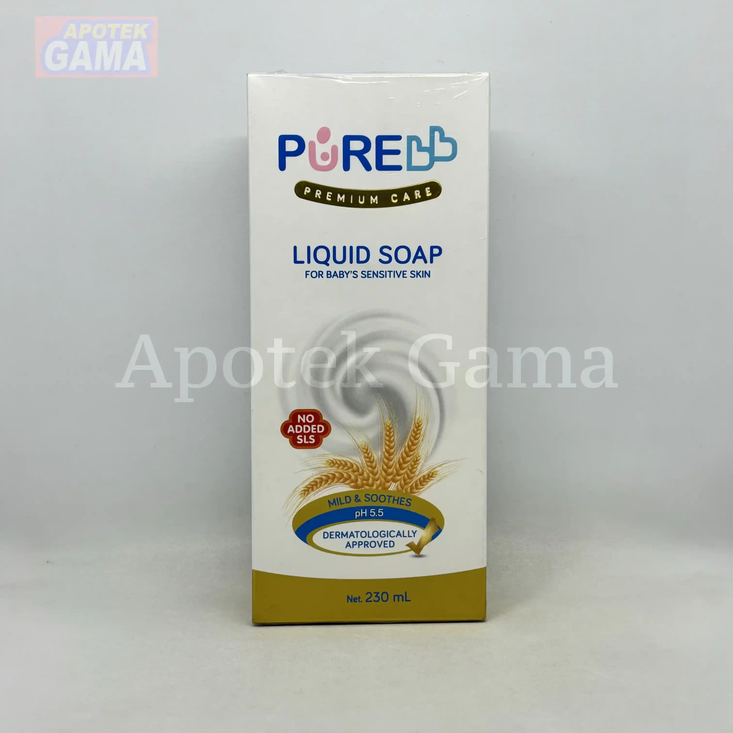 PURE BABY LIQUID SOAP 230 ML 4