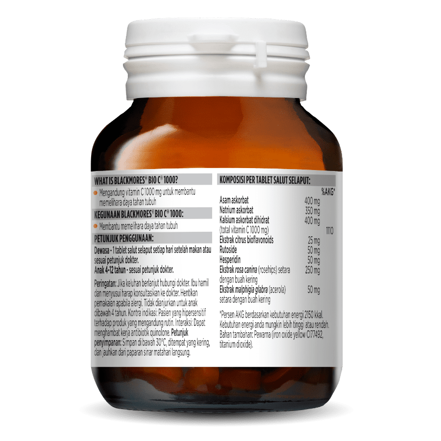 BLACKMORES BIO C 1000MG 20TAB 4