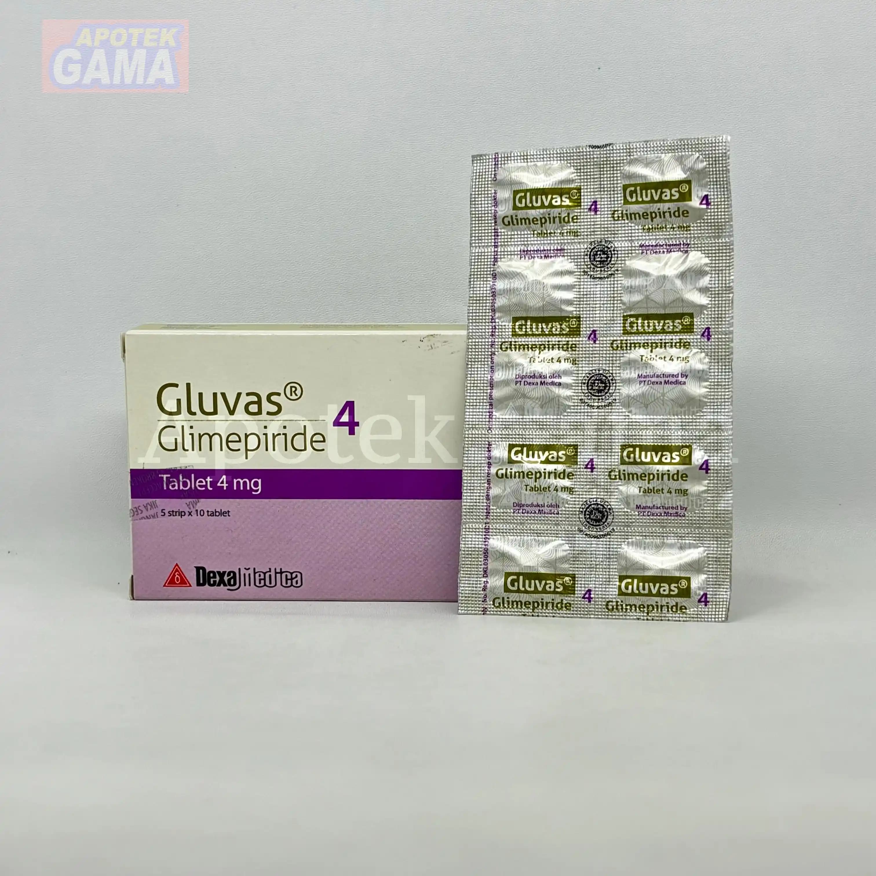 GLUVAS 4MG/50 TAB 2