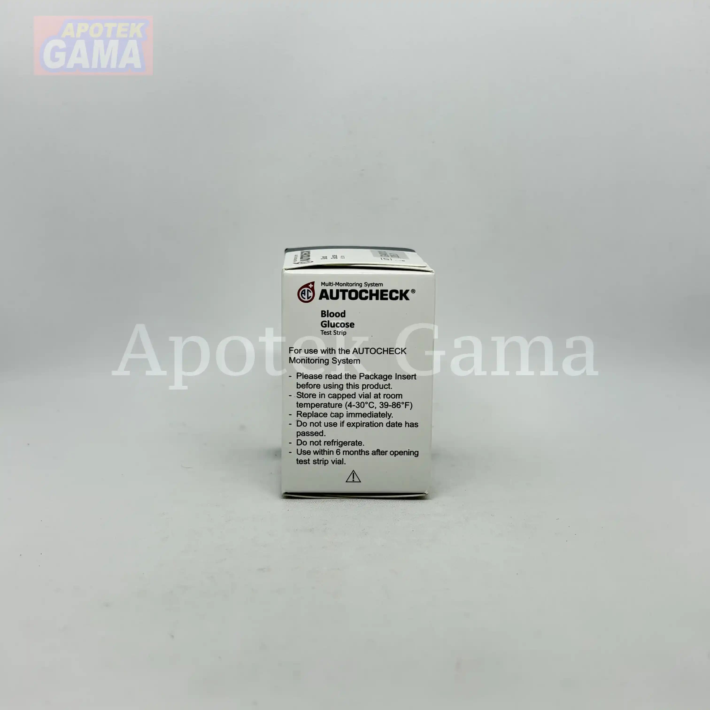 AUTOCHECK BLOOD GLUCOSE / 25 8