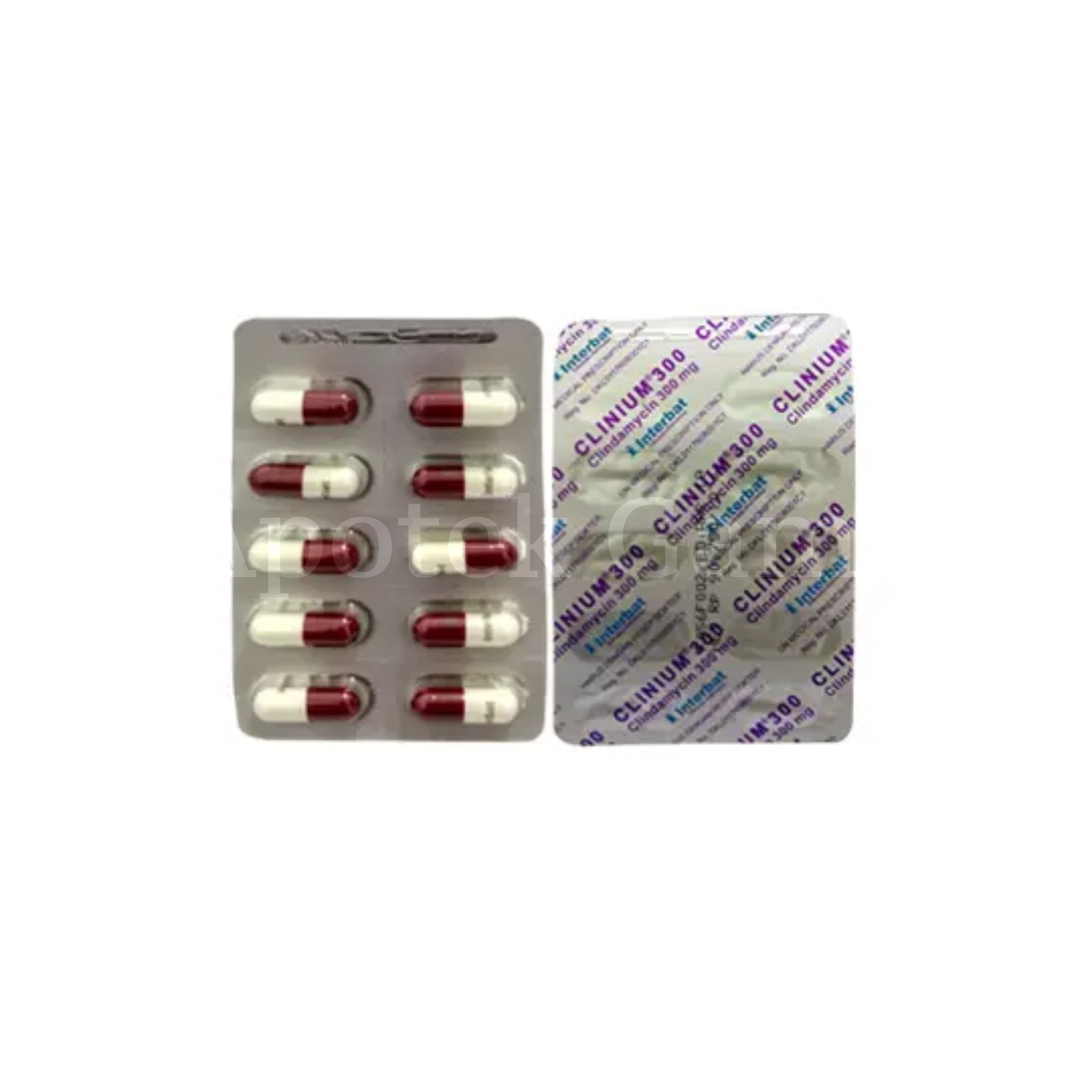 CLINIUM 300 MG/100