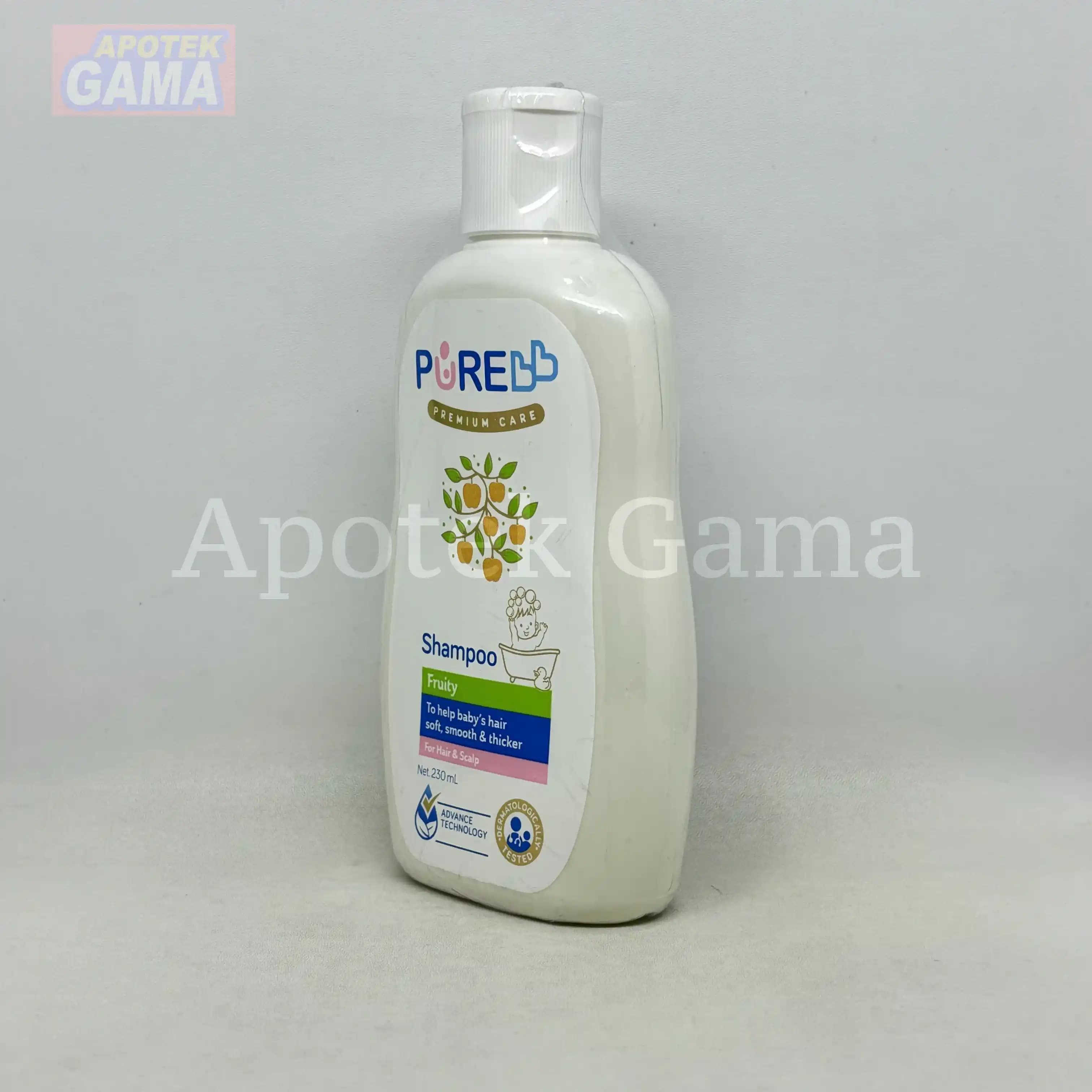 PURE BABY SHAMPOO FRUITY 230ML 4