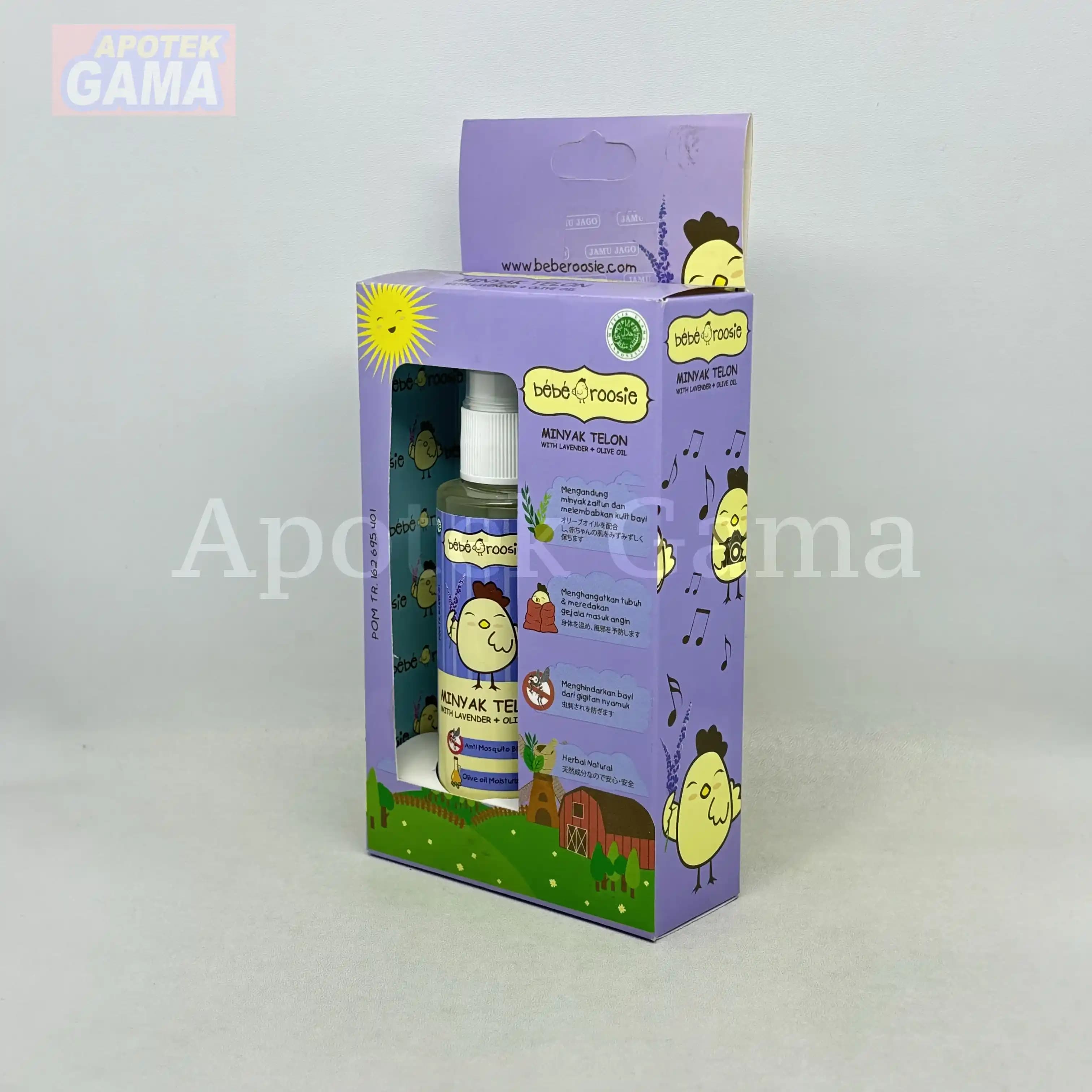BEBE ROOSIE MINYAK TELON WITH LAVENDER + OLIVE OIL