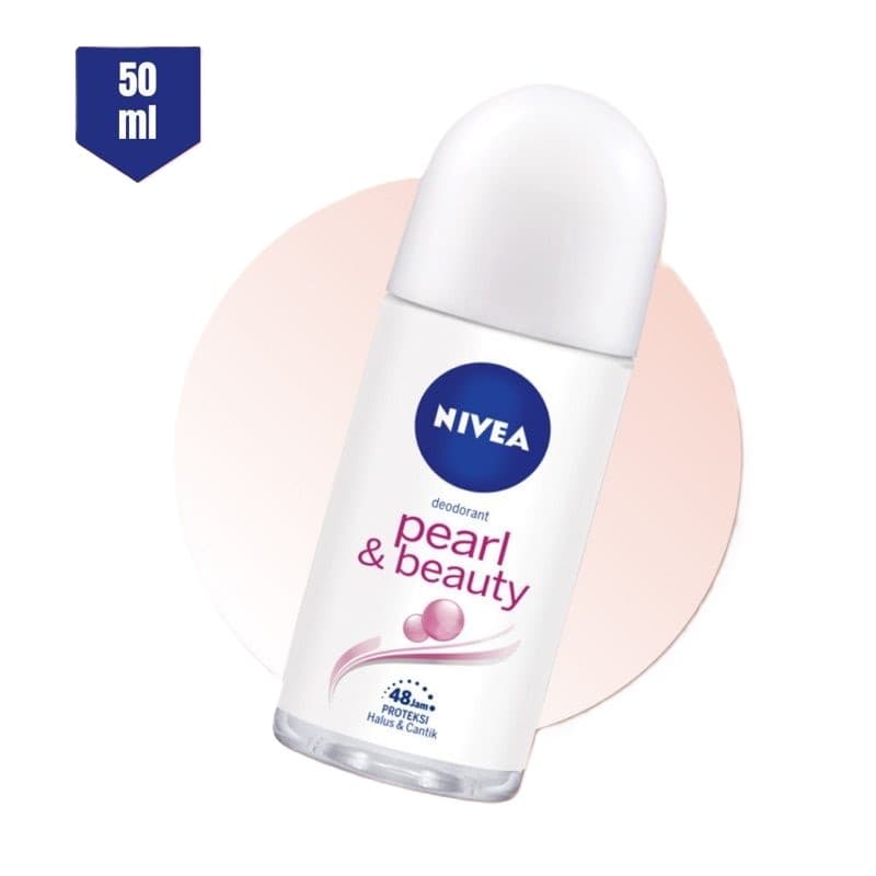 NIVEA PEARL & BEAUTY DEODORANT ROL ON 50ML 3