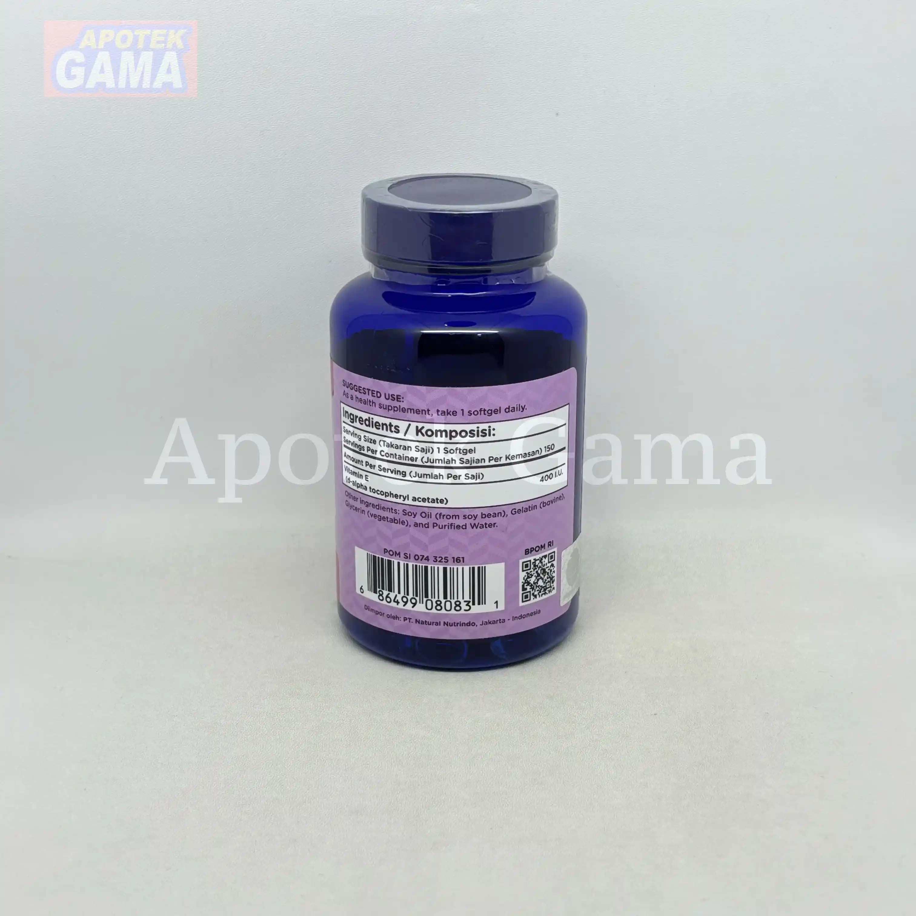 WELLNESS VITAMIN E 400I.U 150S BANDED 5